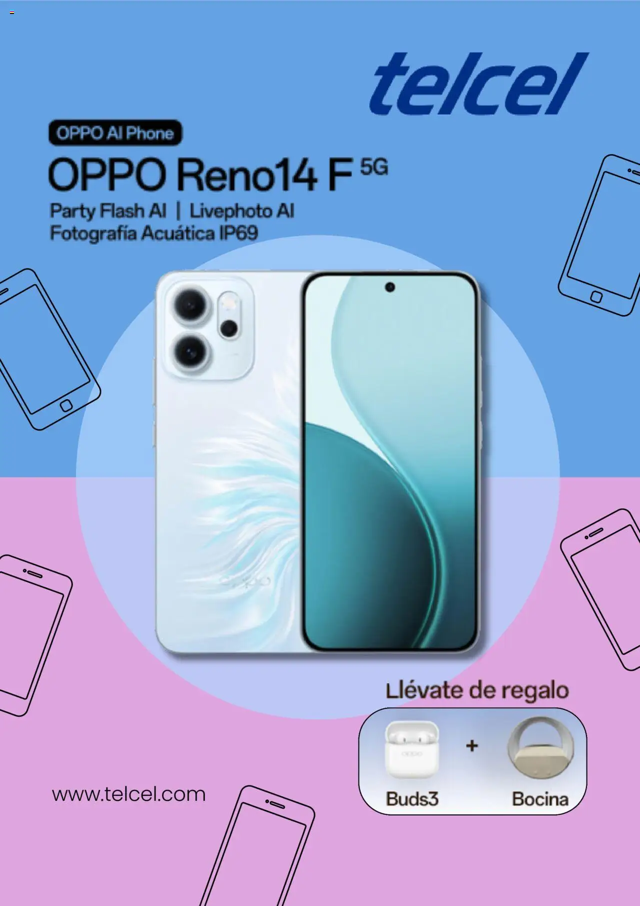 Nuevas ofertas de Telcel válidas en toda la República Mexicana desde el 06.10.2025. ¡Encuentra las mejores ofertas en Telcel - Catálogo! | Página: 1 | Productos: Bocina