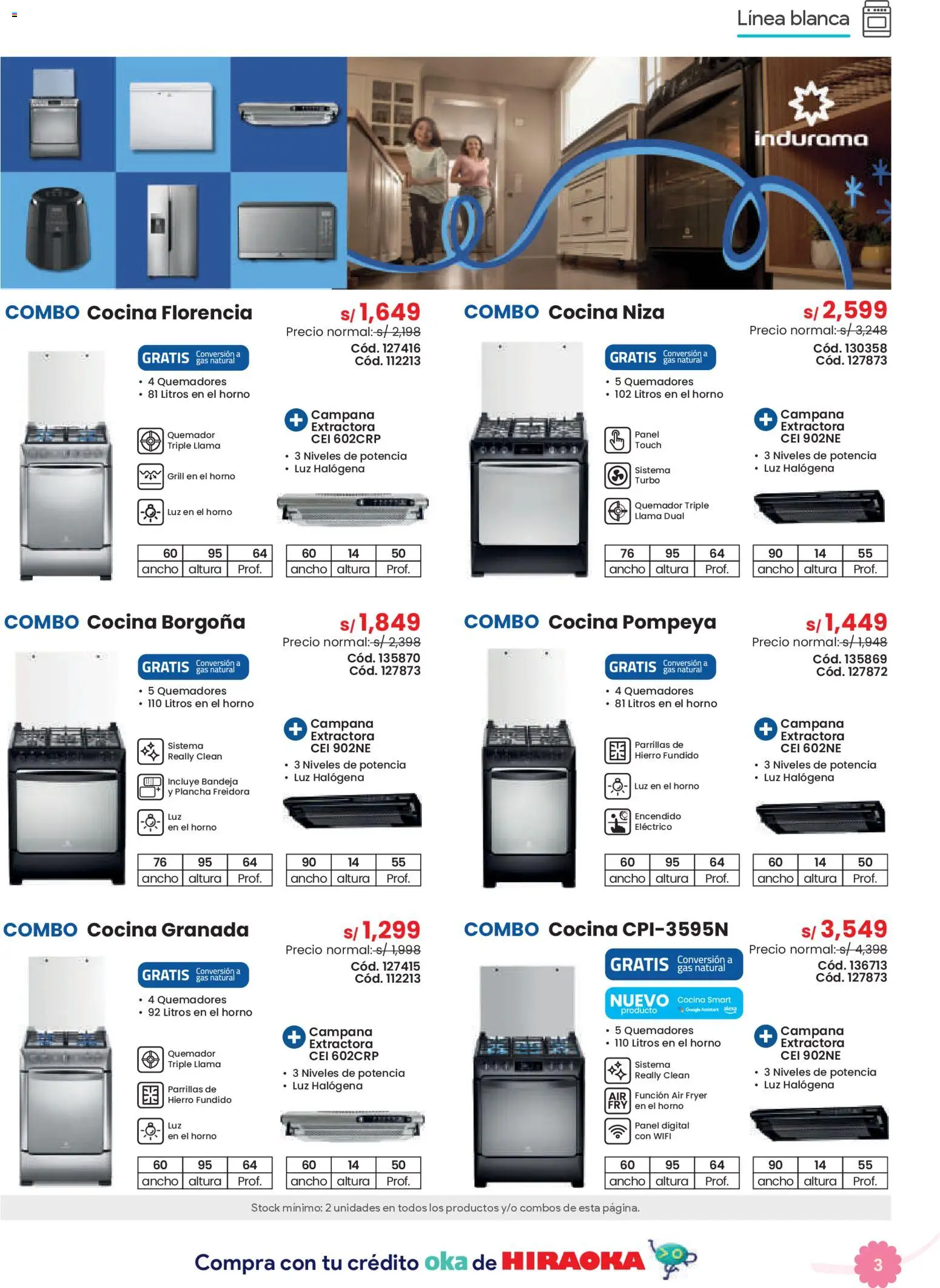 Catálogo Hiraoka válido desde 25.04.2026 | Página: 3
