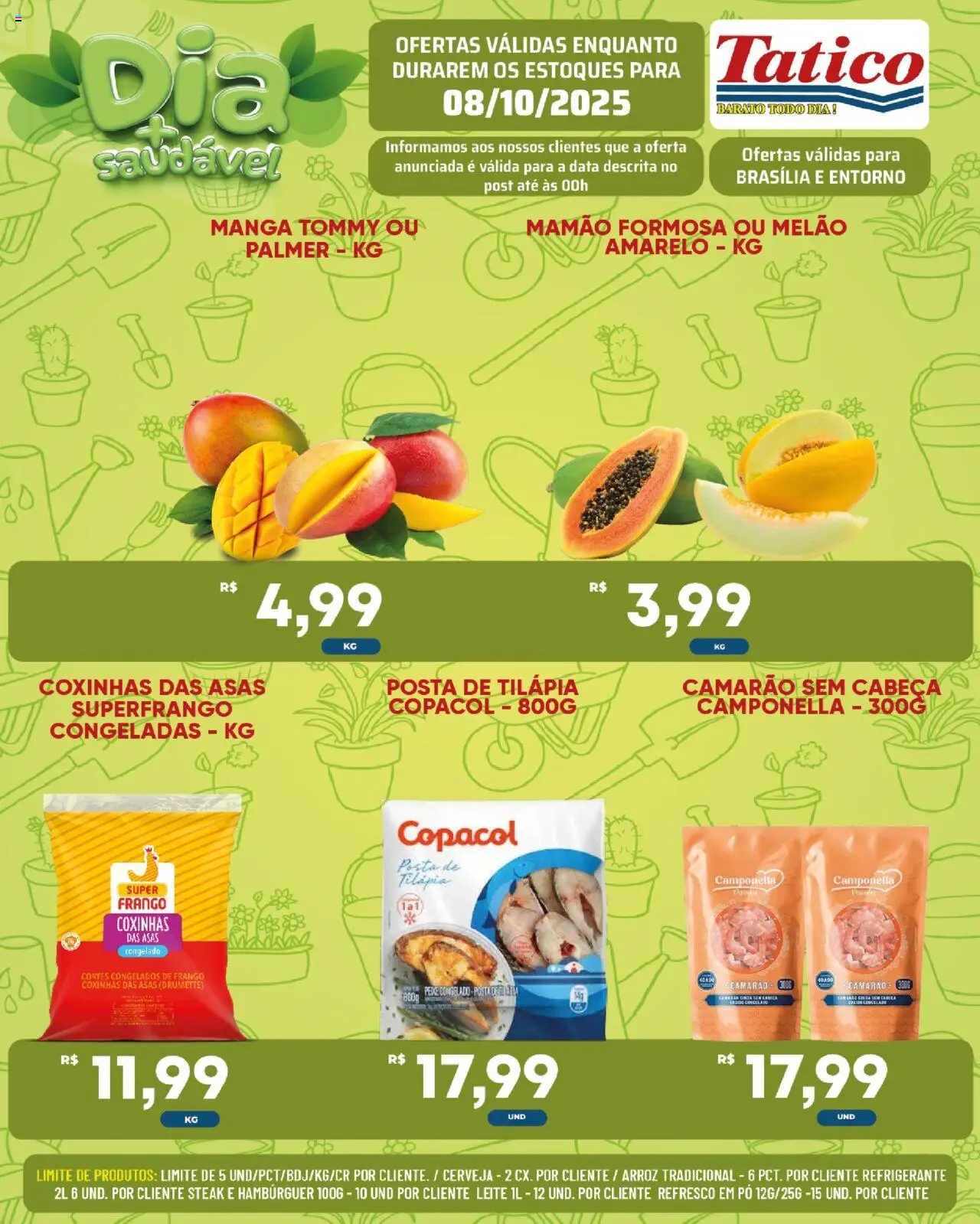 Tatico Folheto - válido de 09.10.2025 | Página: 31 | Produtos: Pó, Camarão, Tilápia, Frango