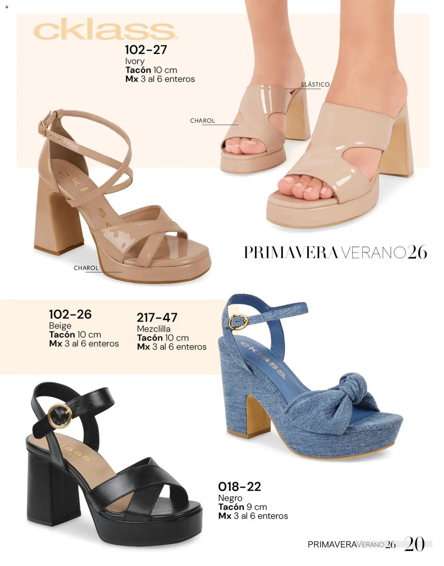 Nuevas ofertas de Cklass válidas en toda la República Mexicana desde el 02.01.2026. ¡Encuentra las mejores ofertas en Cklass catálogo Gala & Glamour! | Página: 52