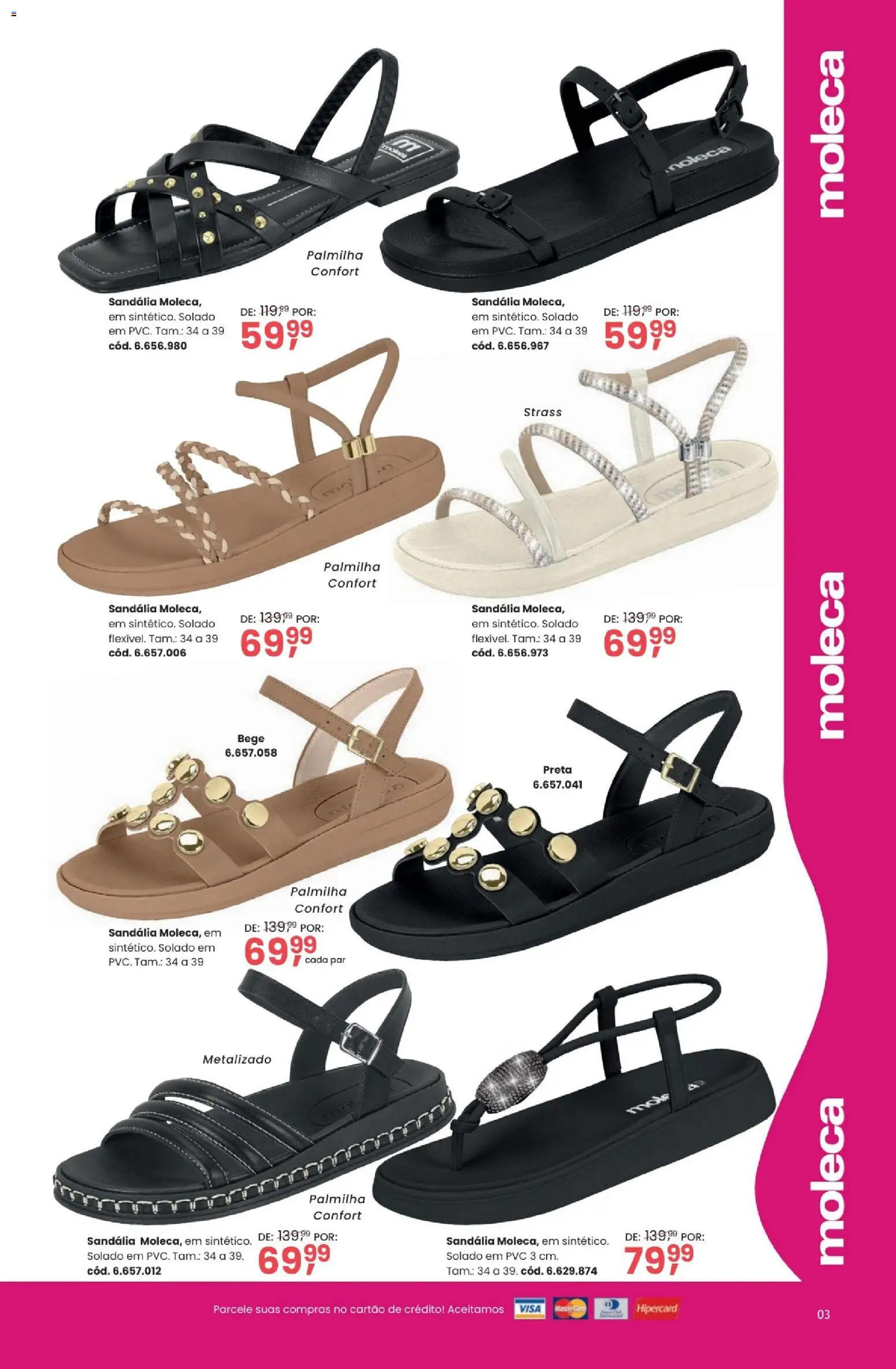 Quatro Estações Folheto - válido de 03.03.2026 | Página: 3 | Produtos: Palmilha