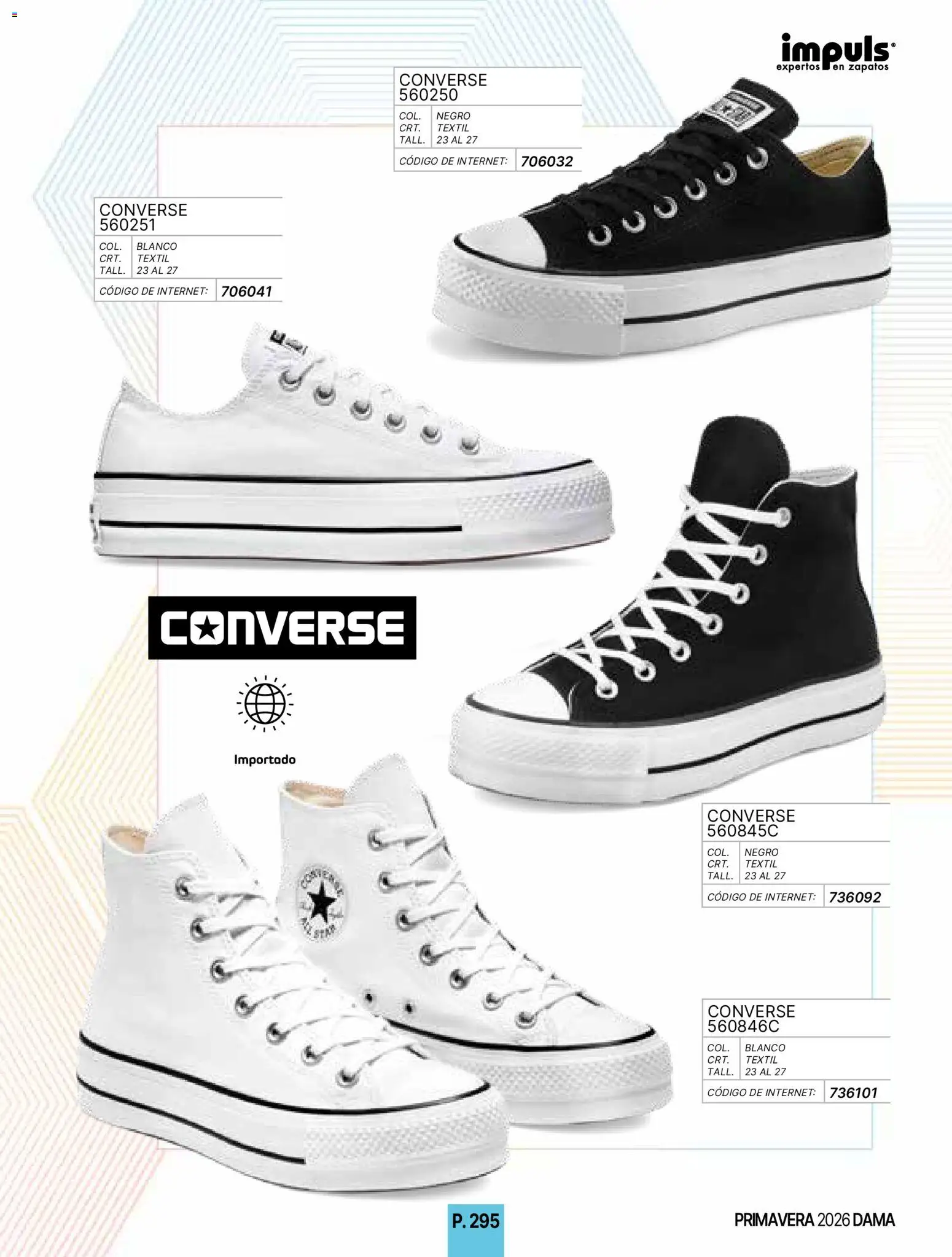 Nuevas ofertas de Impuls válidas en toda la República Mexicana desde el 01.01.2026. ¡Encuentra las mejores ofertas en Impuls catálogo Primavera! | Página: 297 | Productos: Zapatos