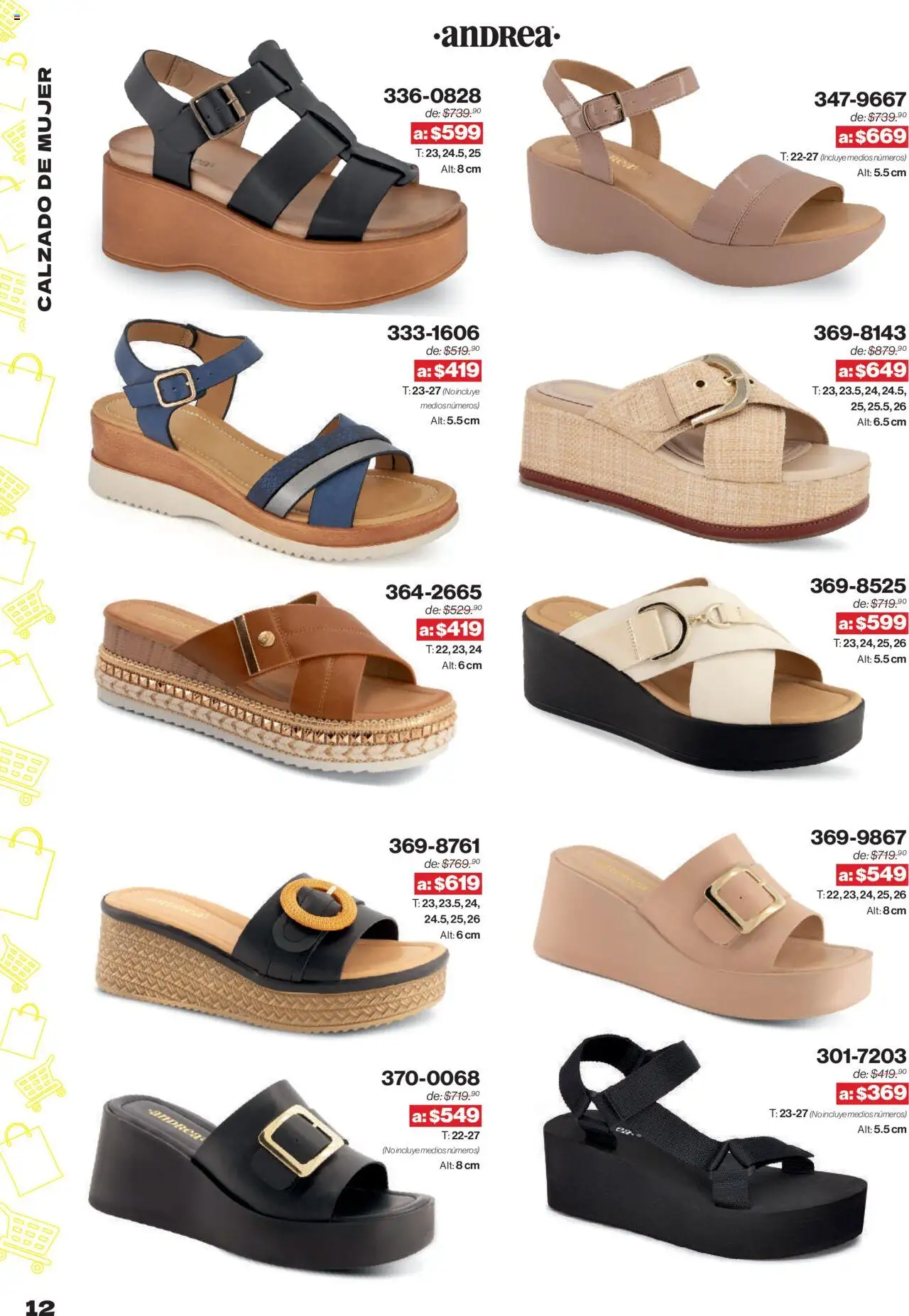 Nuevas ofertas de Andrea válidas en toda la República Mexicana desde el 10.08.2025. ¡Encuentra las mejores ofertas en Andrea - Catálogo Outlet! | Página: 12