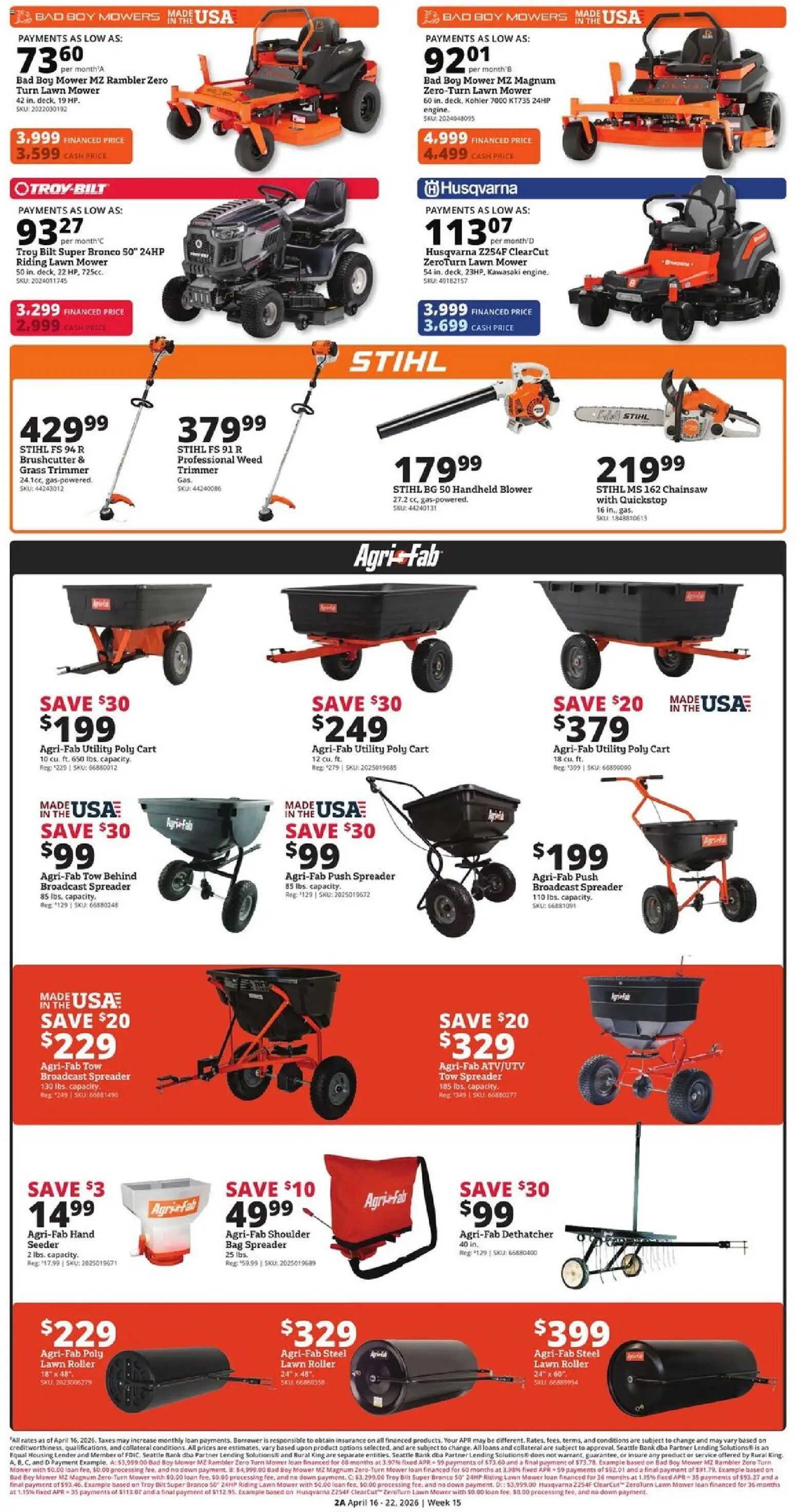 Rural King Weekly Ad - valid from 16.04.2026 | Page: 4