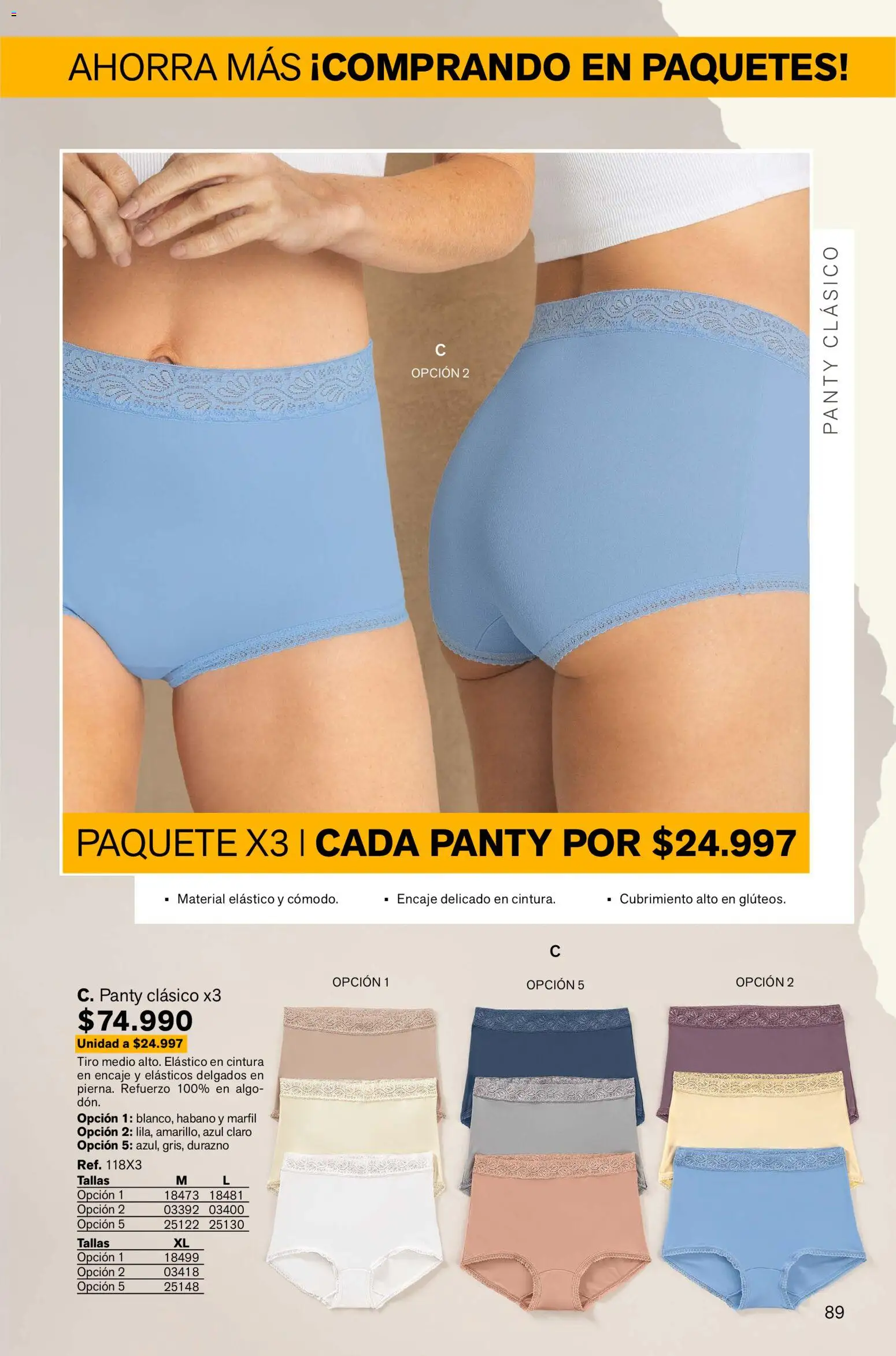 Leonisa revista - valida desde el 02.01.2026 | Página: 89 | Productos: Durazno