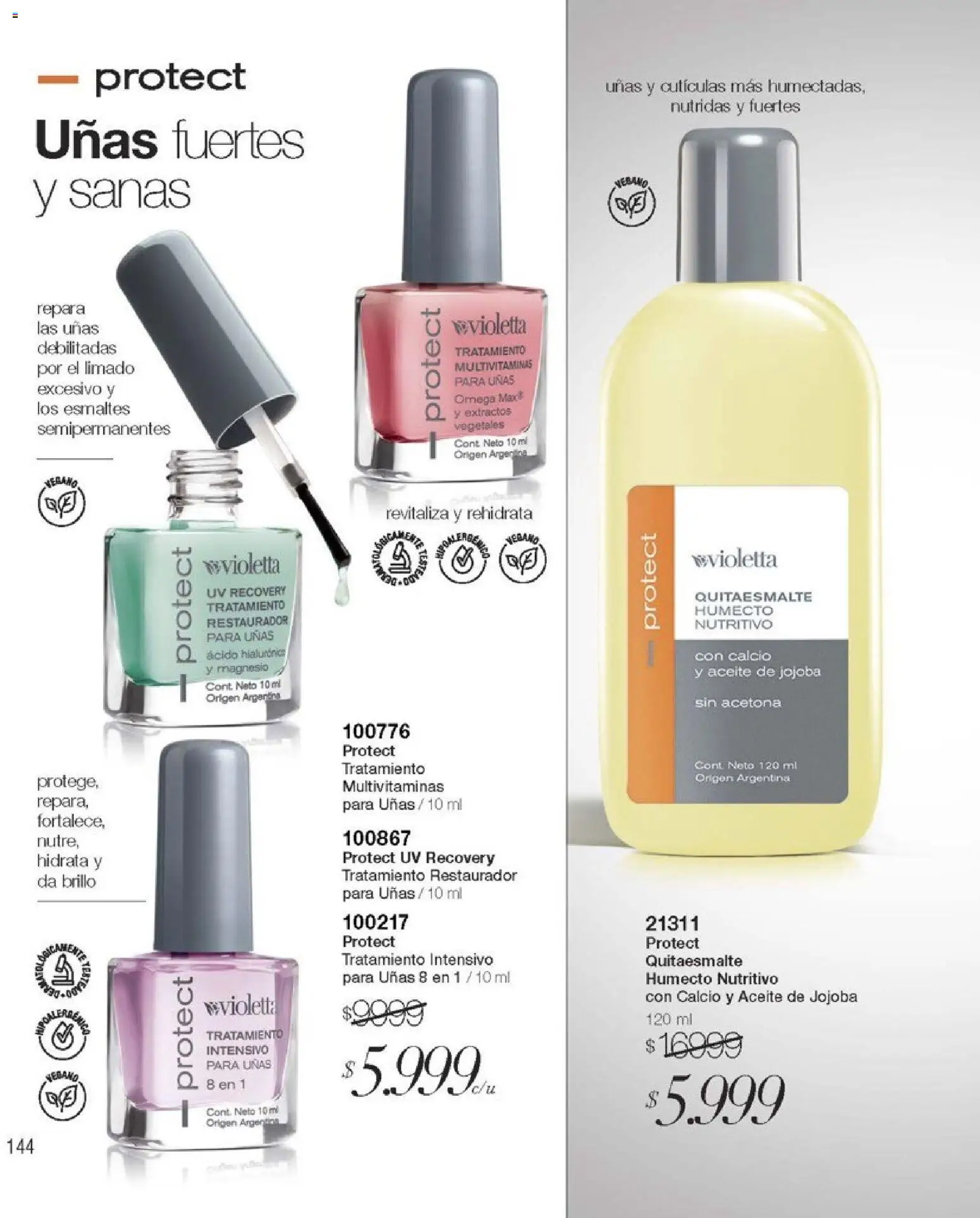 Violetta - Violetta Cosméticos │ válido desde el 05.02.2026 | Página: 144 | Productos: Aceite, Brillo