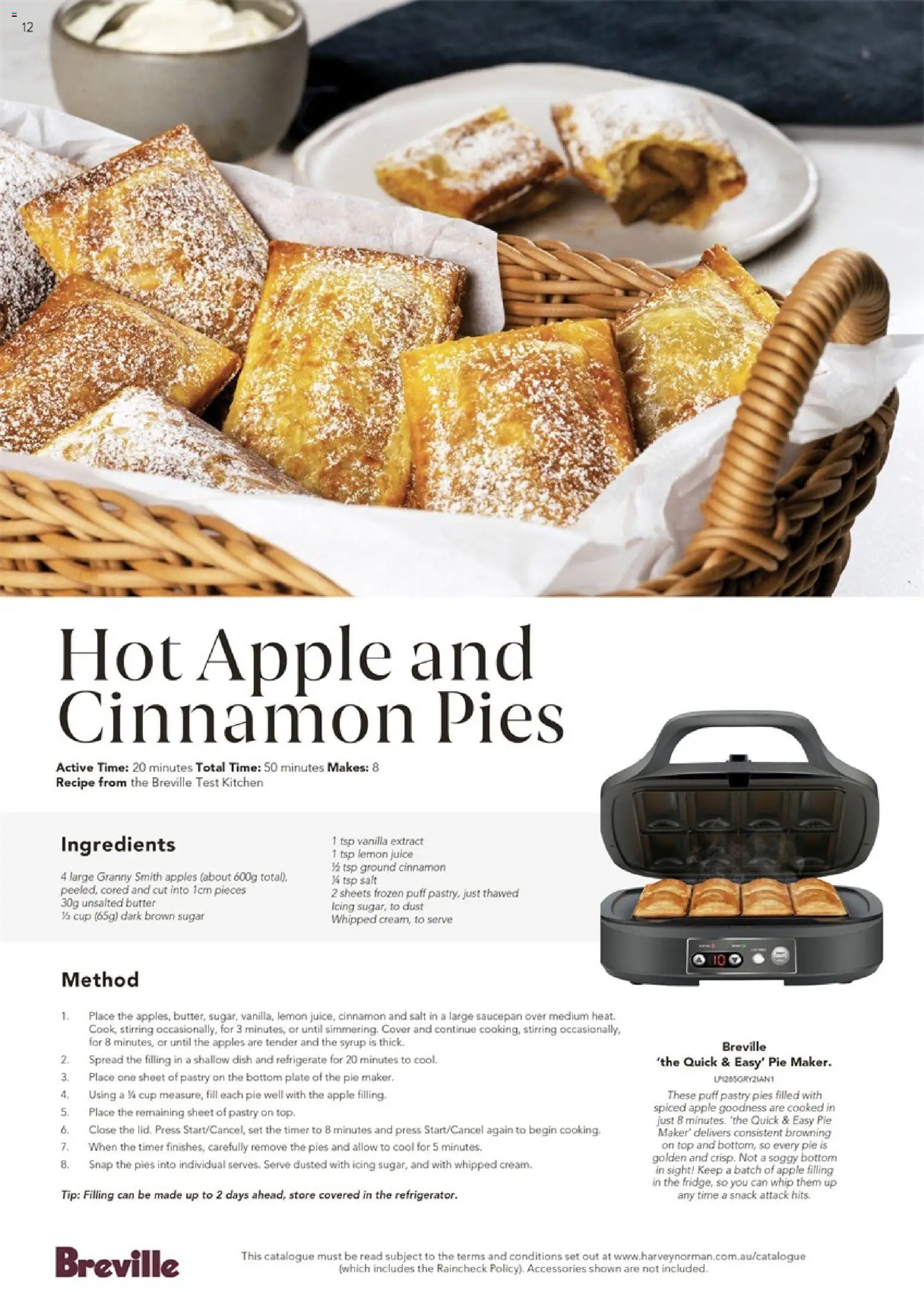 Harvey Norman catalogue - valid from 12.01.2026 | Page: 12 | Products: Butter, Sugar, Pies, Press
