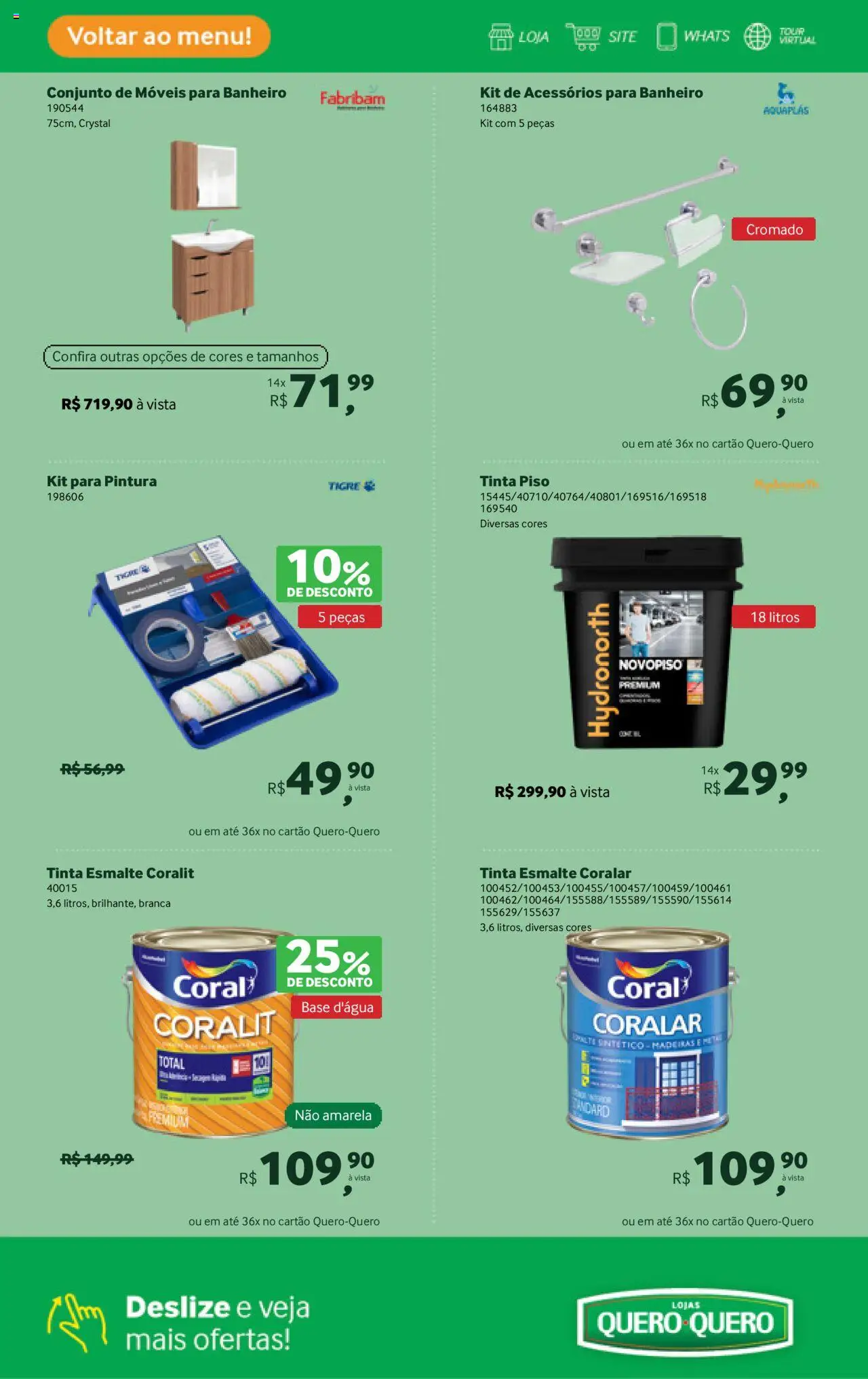 Lojas Quero-Quero Folheto - válido de 16.09.2025 | Página: 11 | Produtos: Madeiras, Kit para pintura, Base, Tinta