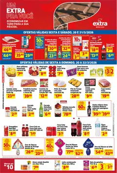 Extra ofertas Fim de semana Mercado - Pré-Visualização do folheto da loja Extra, válido de 20.03.2026