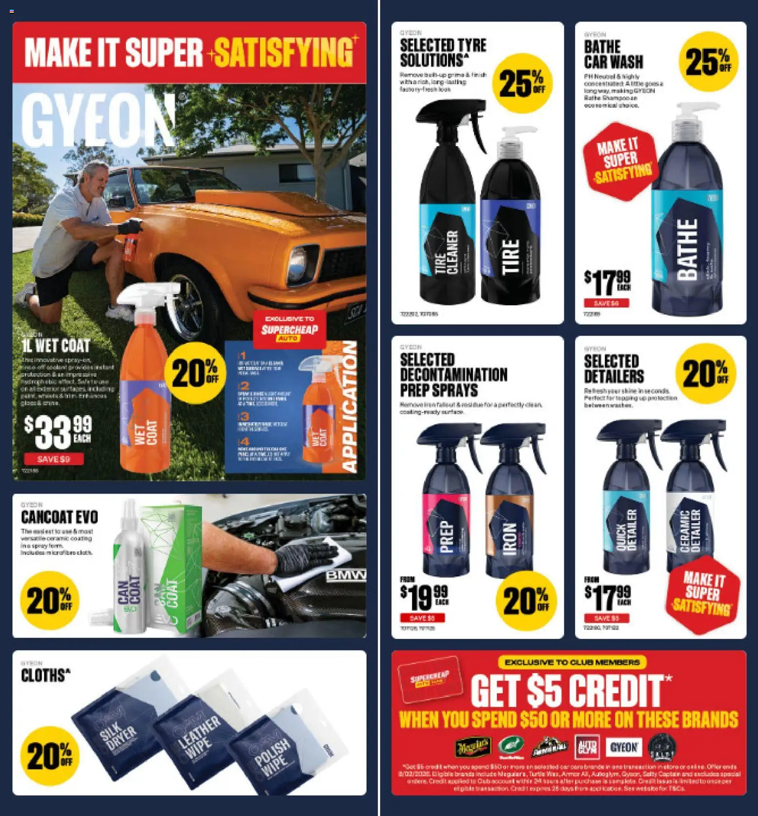 Supercheap Auto catalogue - valid from 21.01.2026 | Page: 4 | Products: Cloth, Cleaner, Polish, Dryer