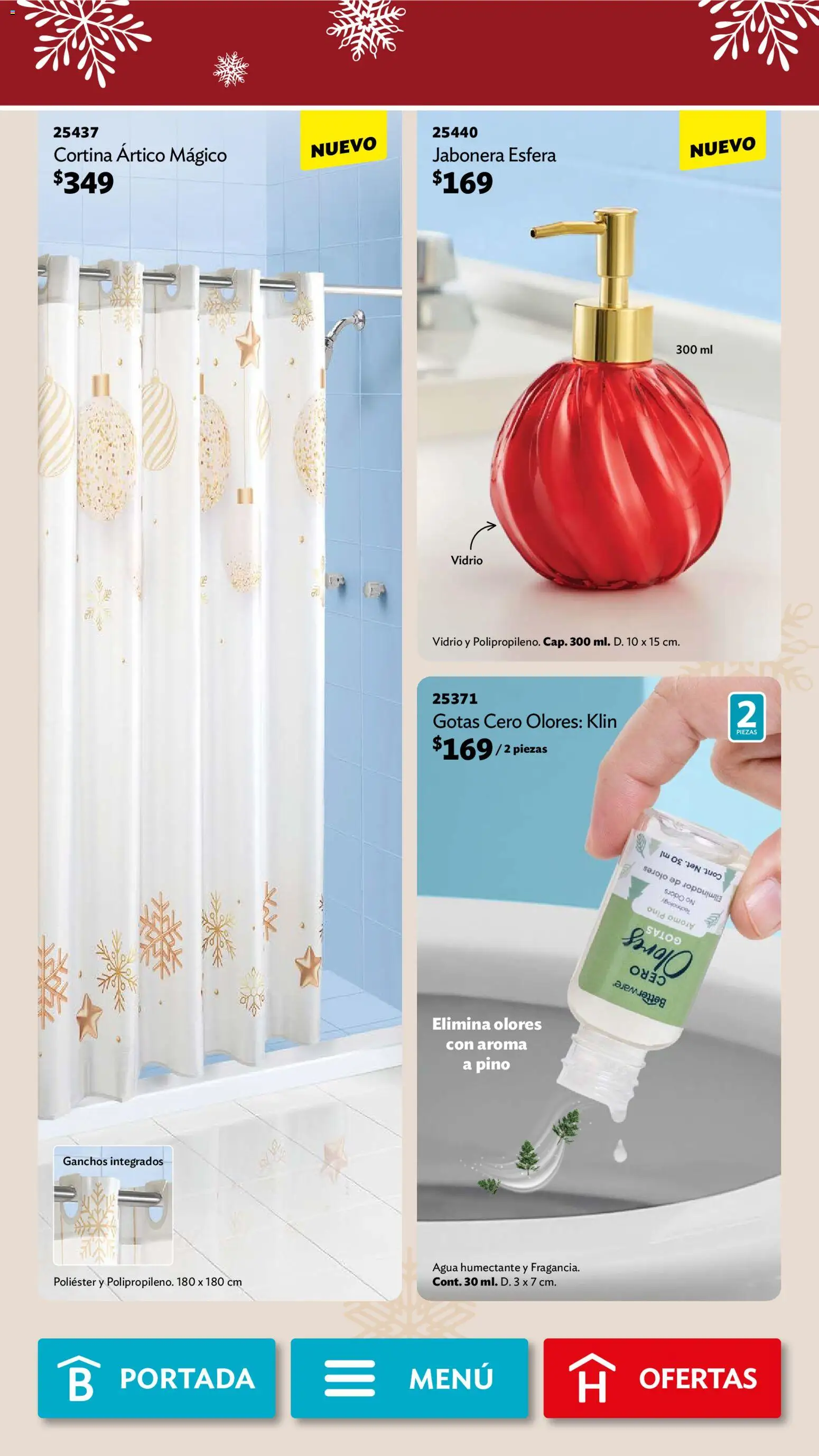 Nuevas ofertas de Betterware válidas en toda la República Mexicana desde el 03.11.2025. ¡Encuentra las mejores ofertas en Betterware campaña 11 2025! | Página: 86 | Productos: Agua, Jabonera