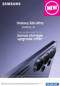 Preview of The Good Guys Samsung - valid from 26.02.2026