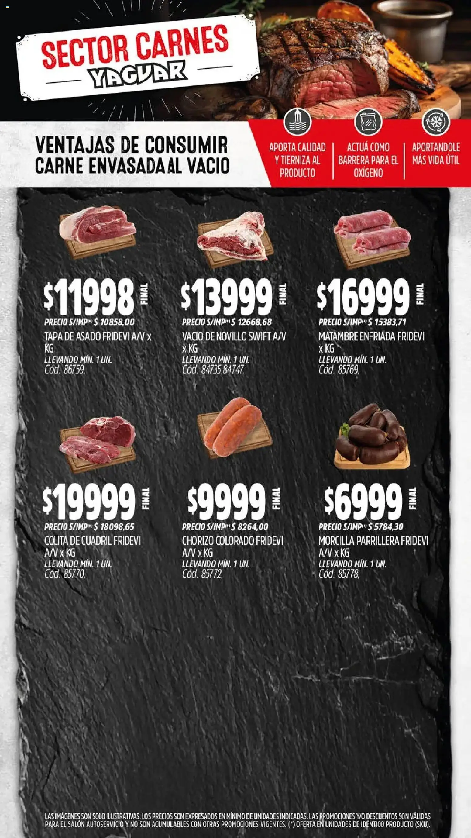 Yaguar - Oferta Semanal Neuquen │ válido desde el 23.02.2026 | Página: 4 | Productos: Chorizo, Morcilla