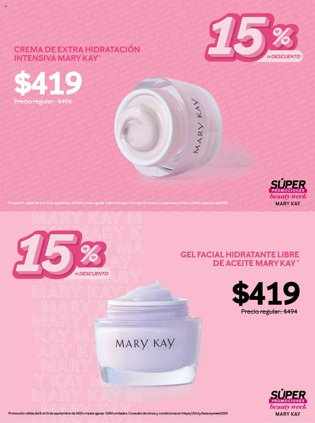 Nuevas ofertas de Mary Kay válidas en toda la República Mexicana desde el 08.09.2025. ¡Encuentra las mejores ofertas en Mary Kay catálogo! | Página: 7 | Productos: Crema, Aceite