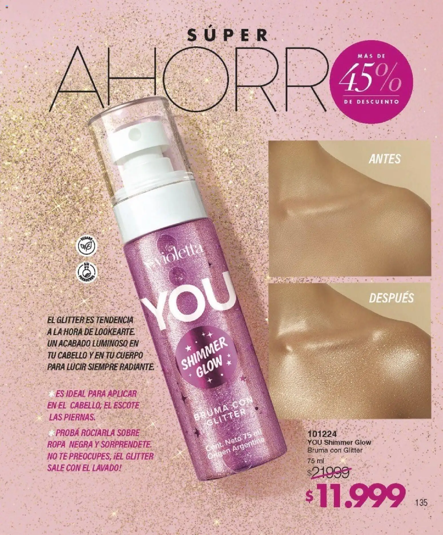 Violetta catálogo │ válido desde el 01.01.2026 | Página: 135 | Productos: Sobre, Glitter, Bruma, Ropa