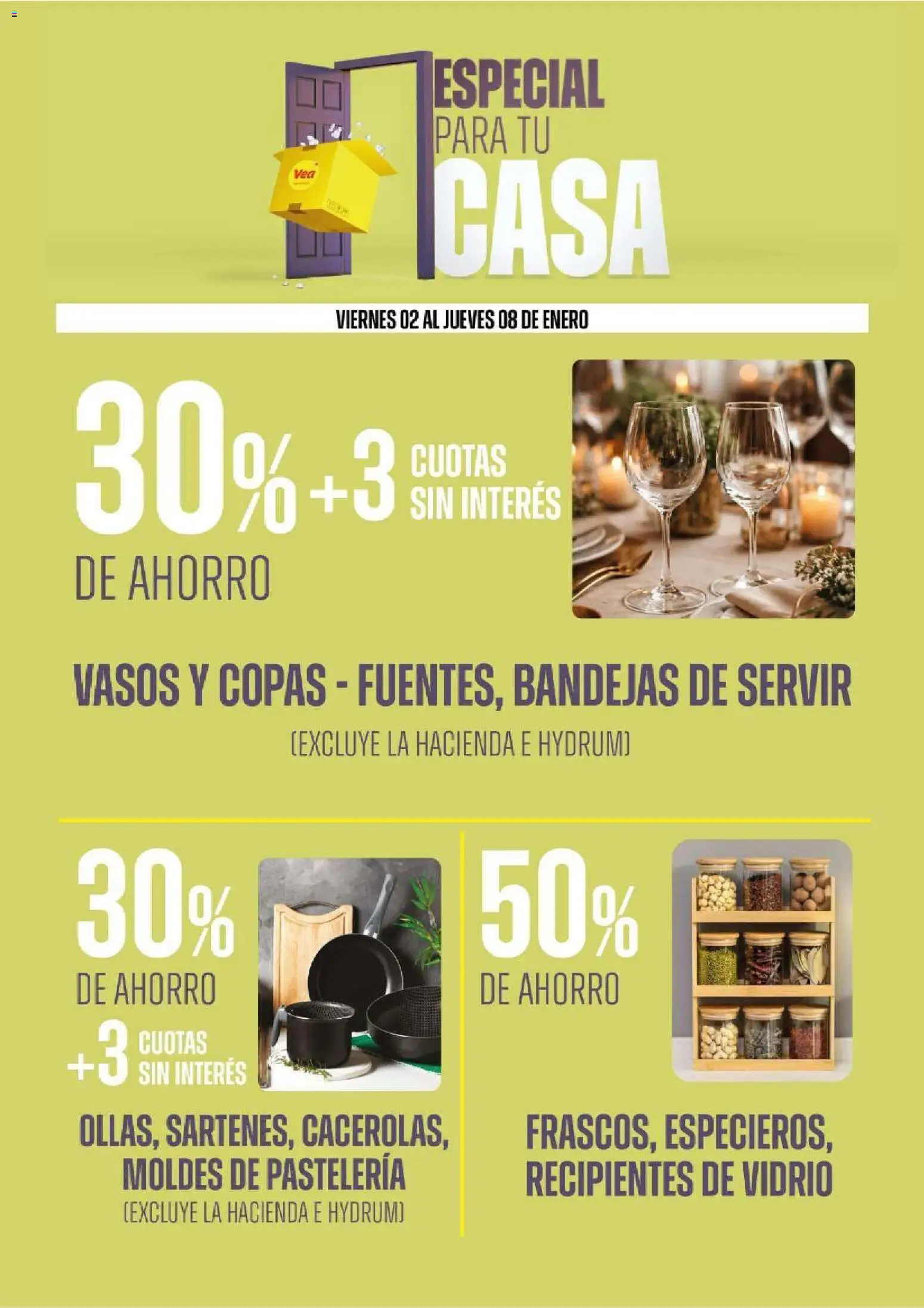 Vea - Ofertas especial para tu casa │ válido desde el 02.01.2026 | Página: 6 | Productos: Vasos