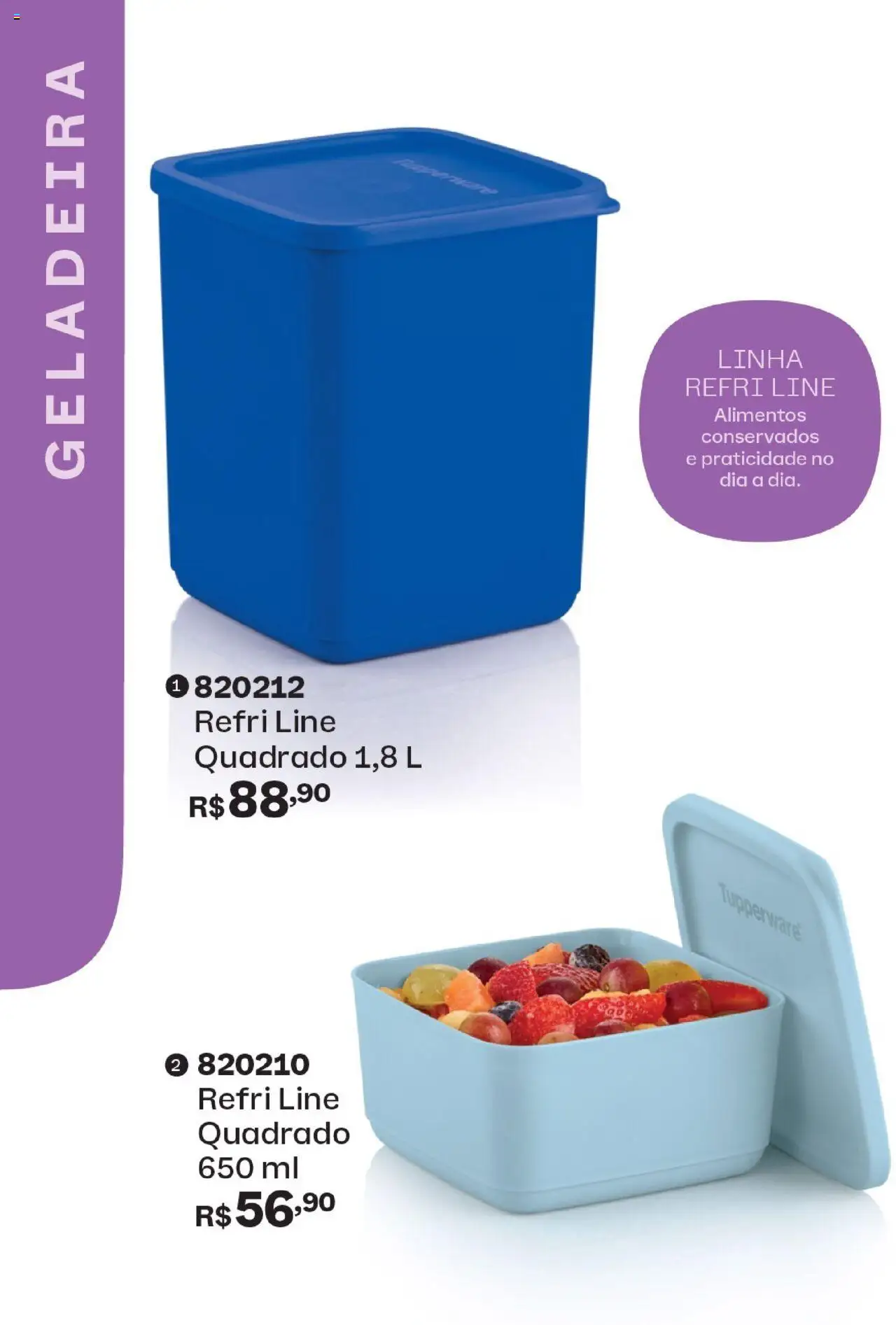 Tupperware Folheto - válido de 01.08.2025 | Página: 38 | Produtos: Geladeira