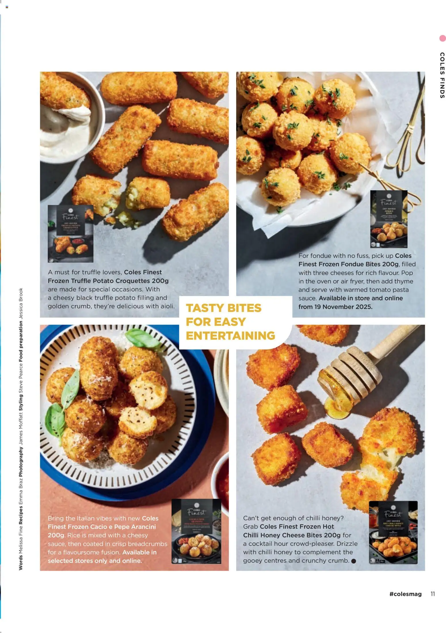 Coles catalogue - valid from 06.11.2025 | Page: 11 | Products: Cheese, Honey, Chilli, Oven