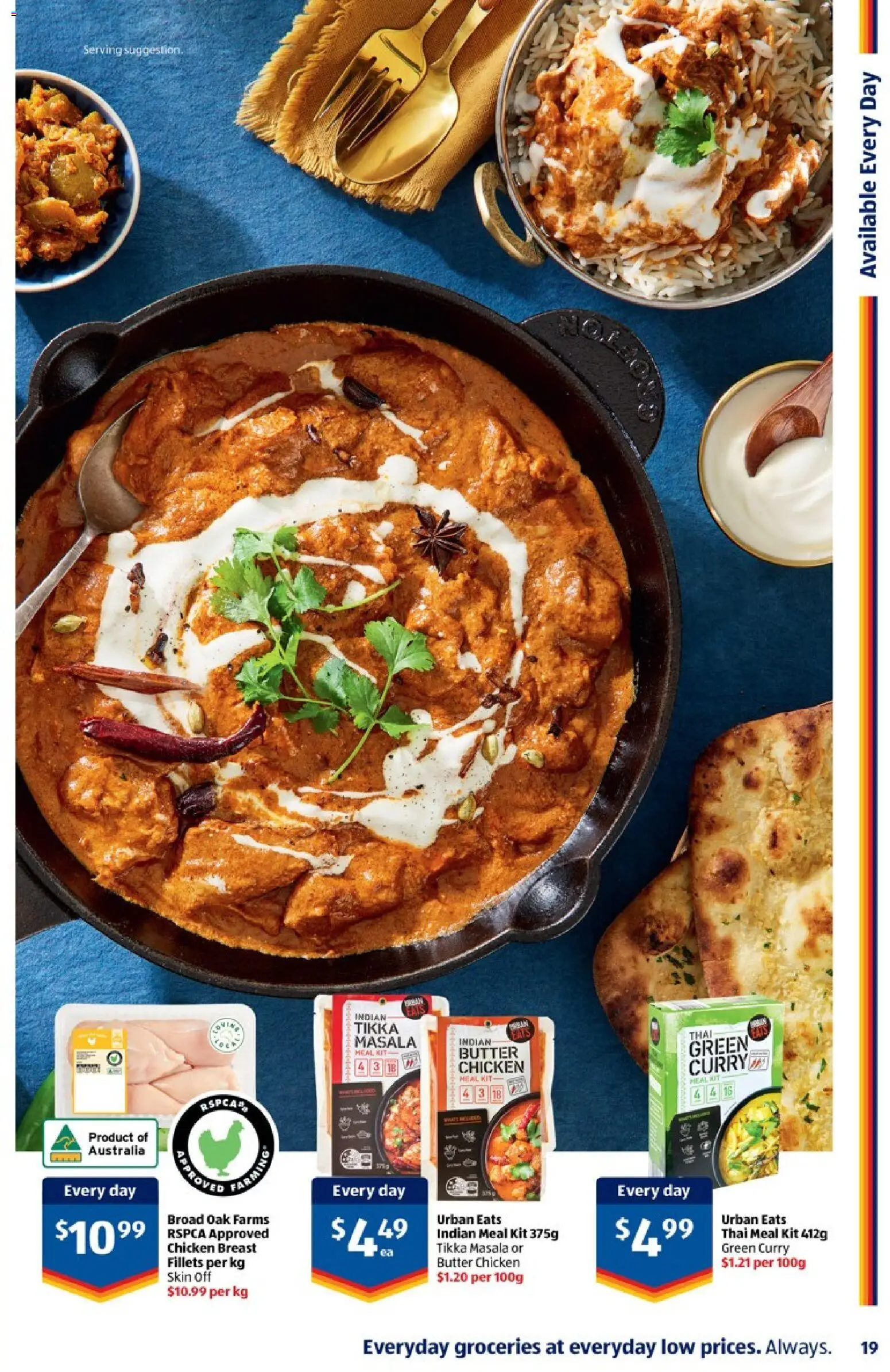 Aldi catalogue - valid from 11.02.2026 | Page: 19 | Products: Curry, Butter, Chicken