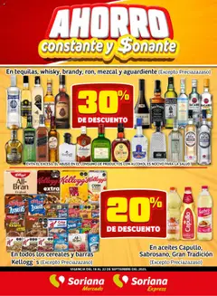 Vista previa de Soriana - Fin de Semana Mercado "Ahorro Constante y Sonante" : Saltillo, nuevo folleto de la tienda, válido en México a partir del 18.09.2025
