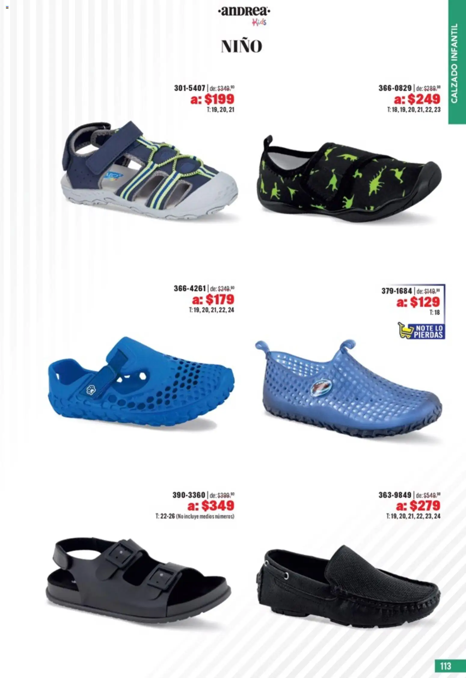 Nuevas ofertas de Andrea válidas en toda la República Mexicana desde el 05.04.2026. ¡Encuentra las mejores ofertas en Andrea catálogo Outlet! | Página: 113