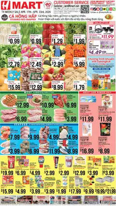 Preview of Hmart weekly ads valid from 17.04.2026