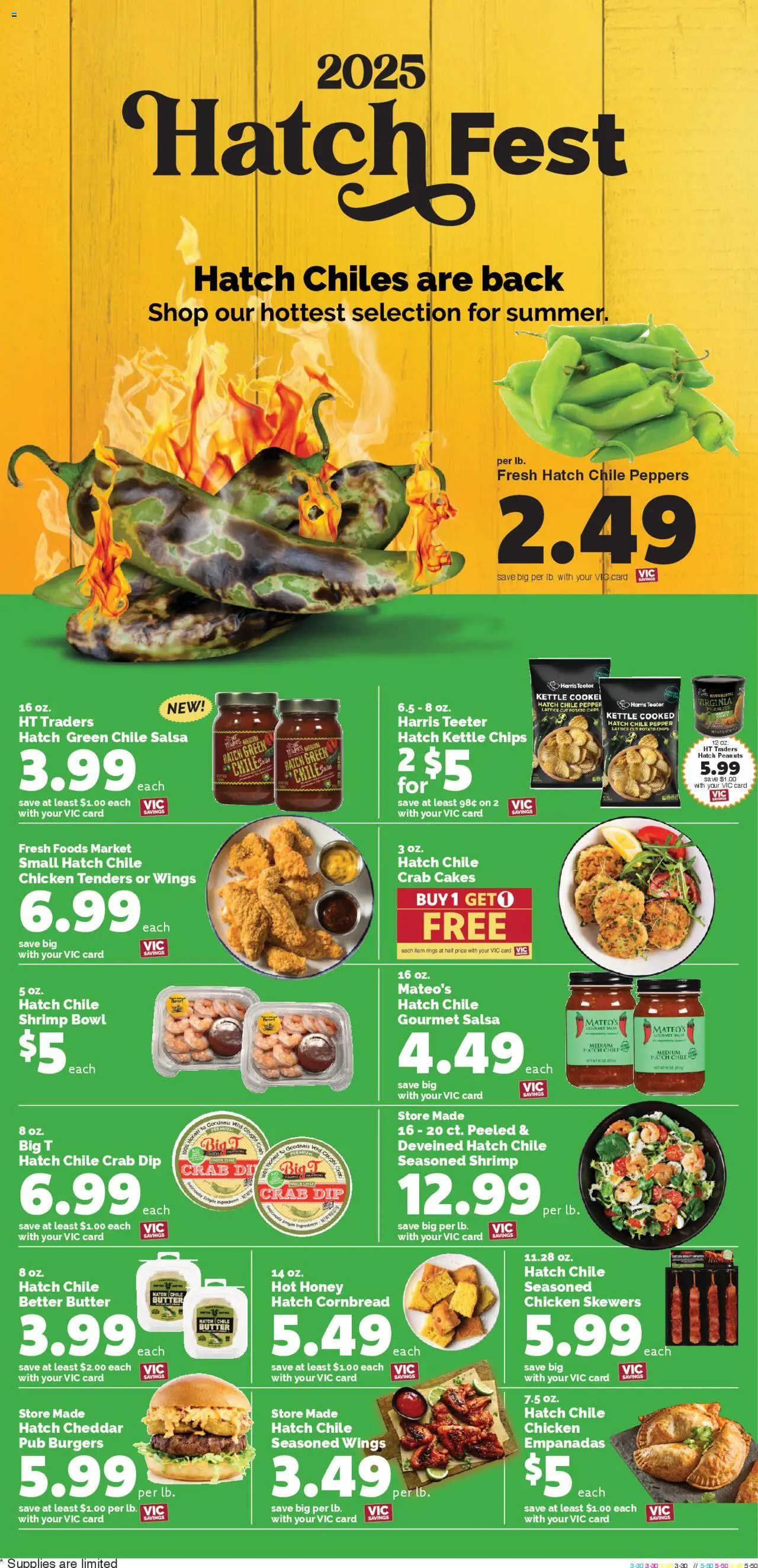 Harris Teeter Weekly Ad - SC - valid from 06.08.2025 | Page: 11 | Products: Peppers, Butter, Pepper, Kettle