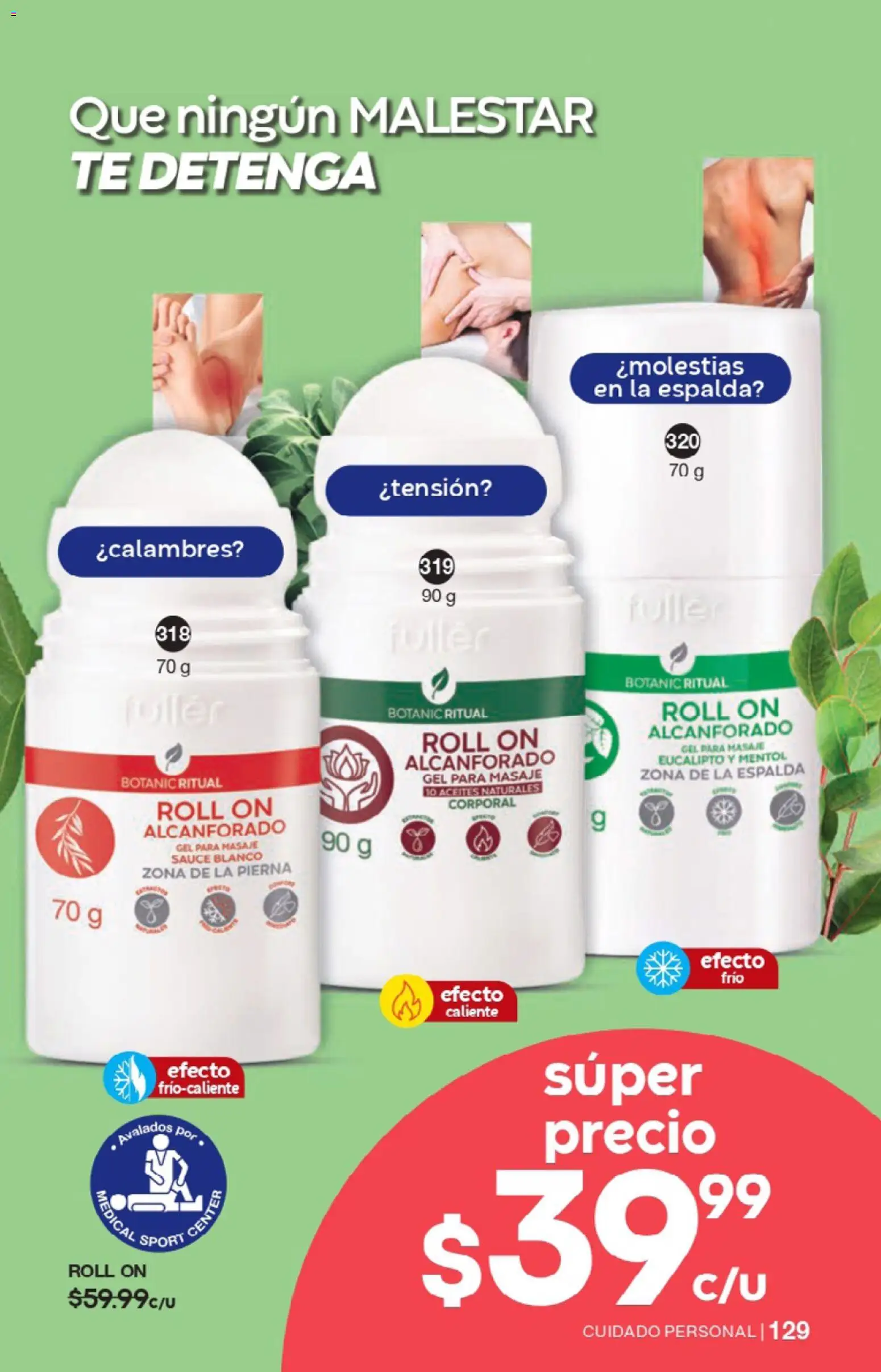 Nuevas ofertas de Fuller válidas en toda la República Mexicana desde el 04.02.2026. ¡Encuentra las mejores ofertas en Fuller campaña 22 2026! | Página: 131 | Productos: Té