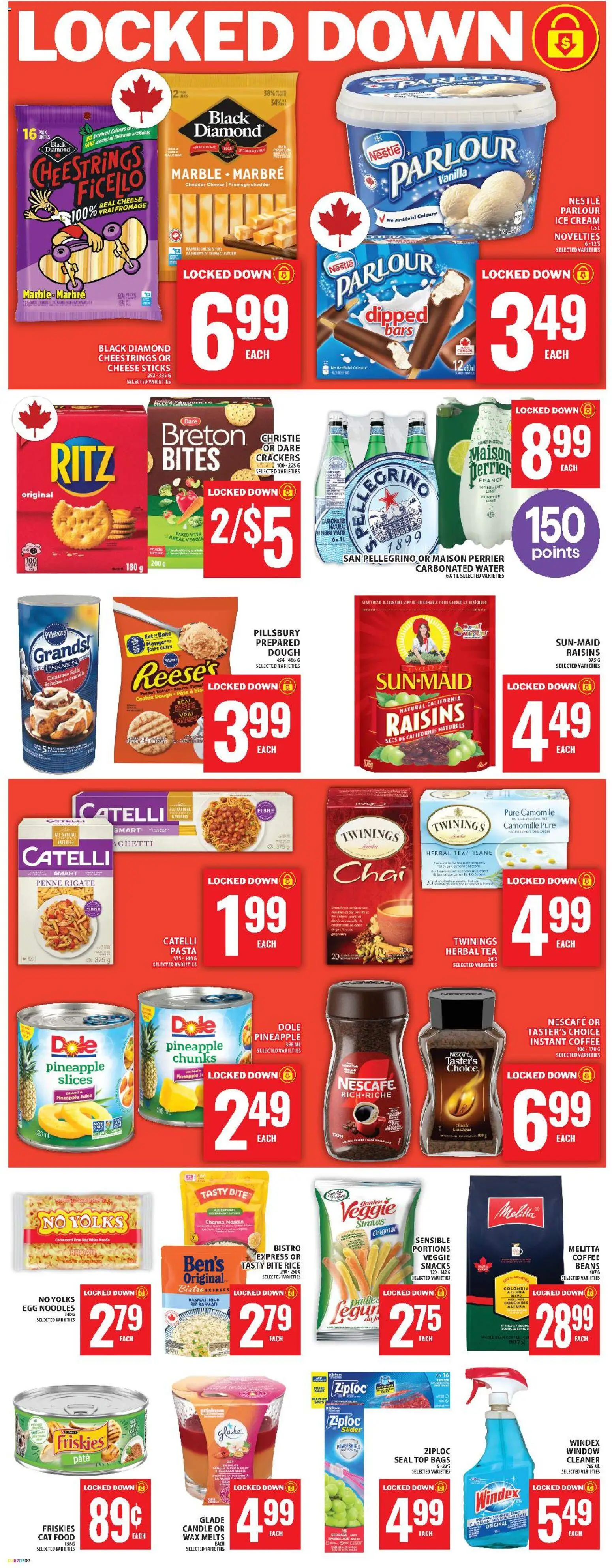 Food Basics flyer valid from 11.12.2025 | Page: 11 | Products: Rice, Pineapple, Cream, Ice cream