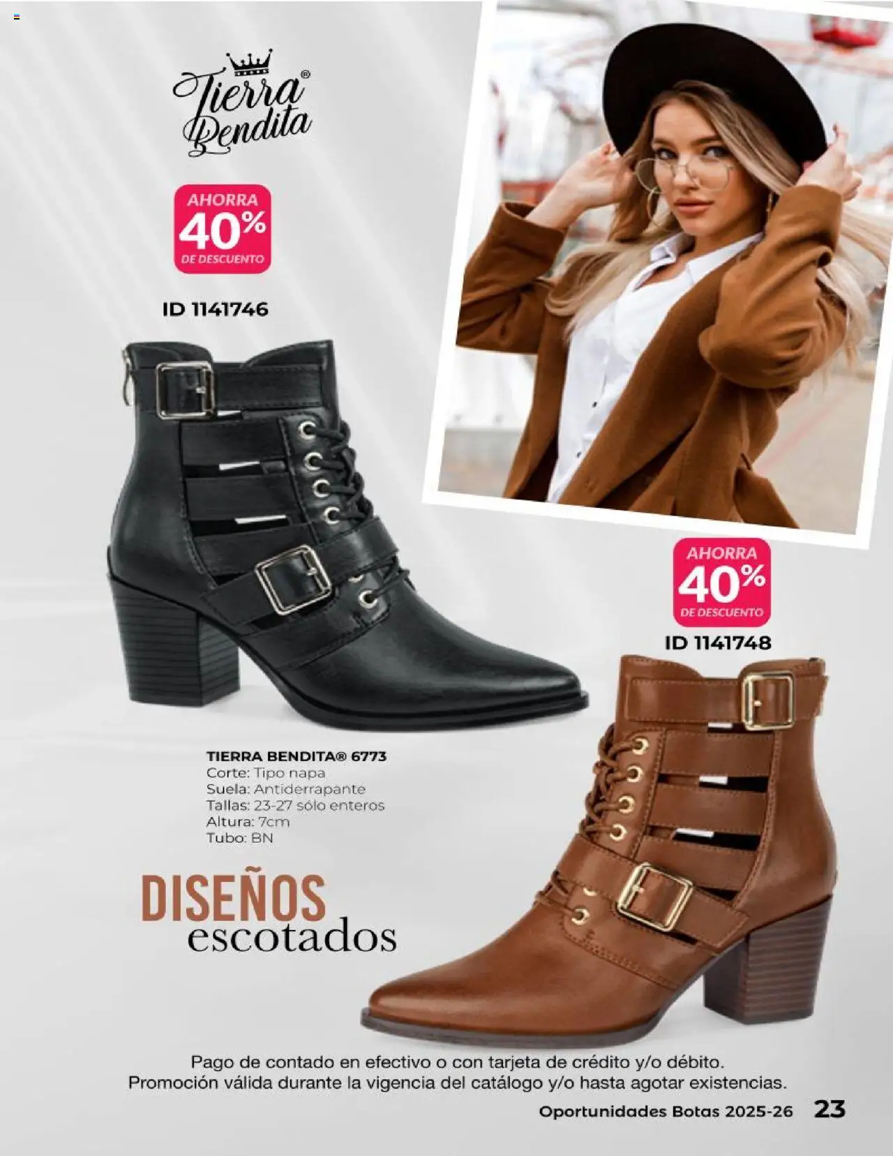 Nuevas ofertas de Price Shoes válidas en toda la República Mexicana desde el 25.06.2025. ¡Encuentra las mejores ofertas en Price Shoes catálogo Oportunidades Botas! | Página: 23 | Productos: Botas
