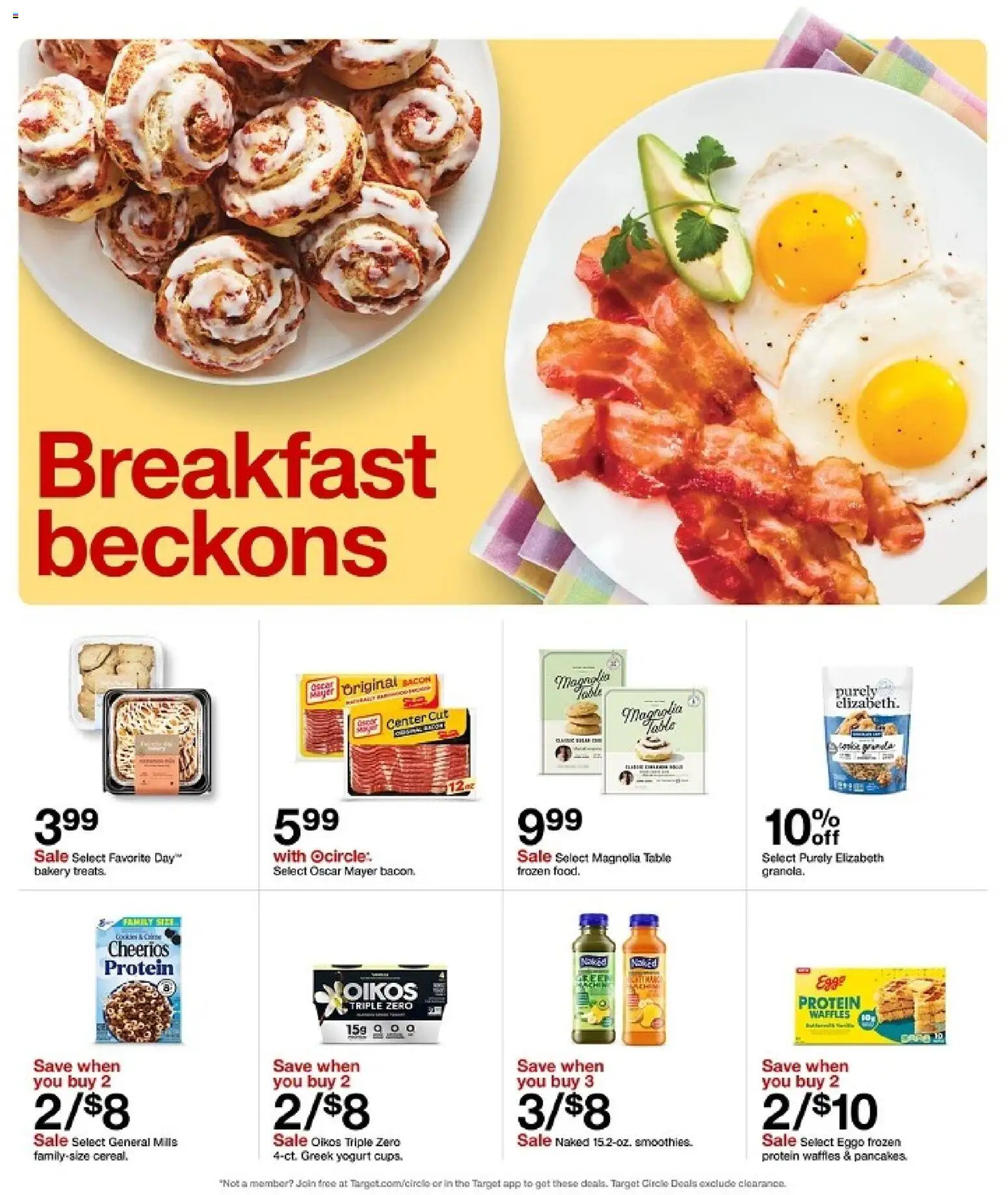 Target Weekly Ad - valid from 08.03.2026 | Page: 35 | Products: Bakery, Table, Yogurt