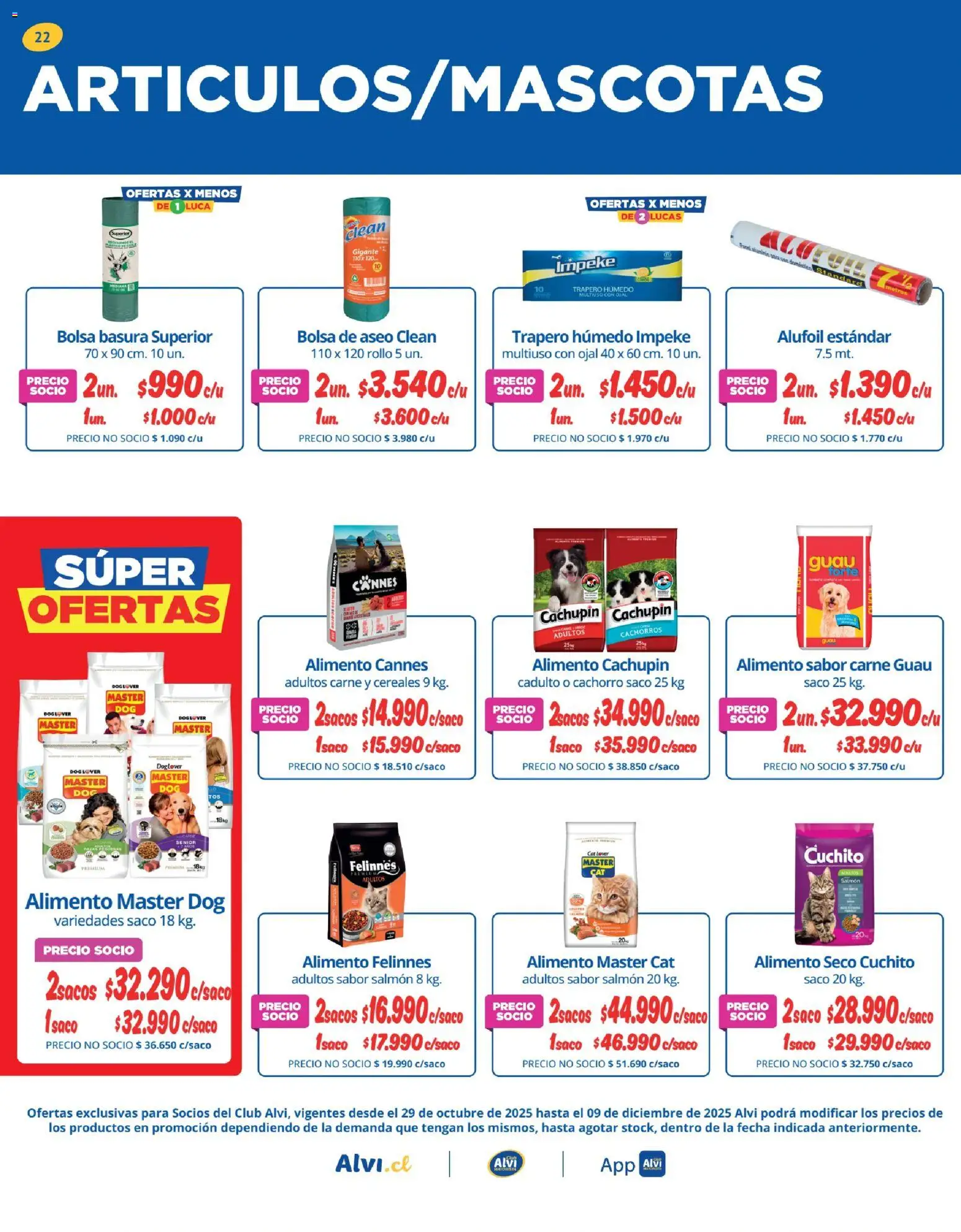 Black Friday Alvi │ válido desde el 04.11.2025 | Página: 22 | Productos: Bolsa, Trapero, Cereales