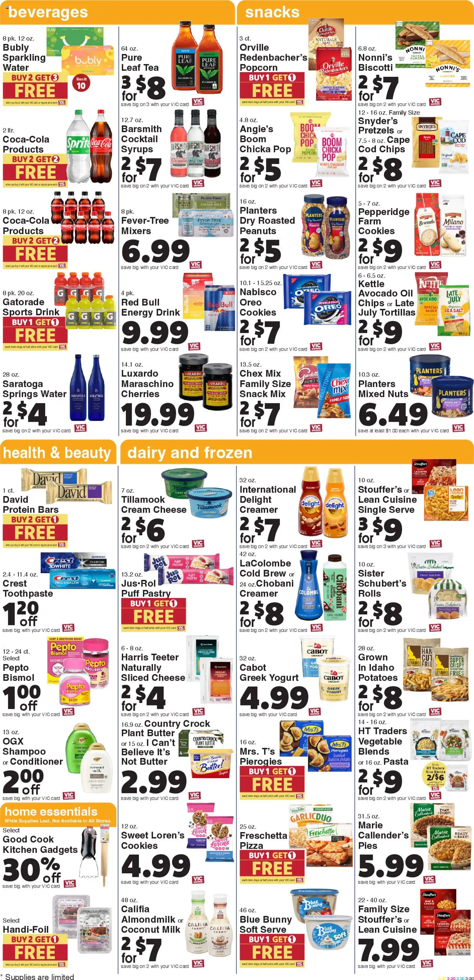 Harris Teeter Weekly Ad - SC - valid from 17.12.2025 | Page: 6 | Products: Butter, Pizza, Sauce, Sugar