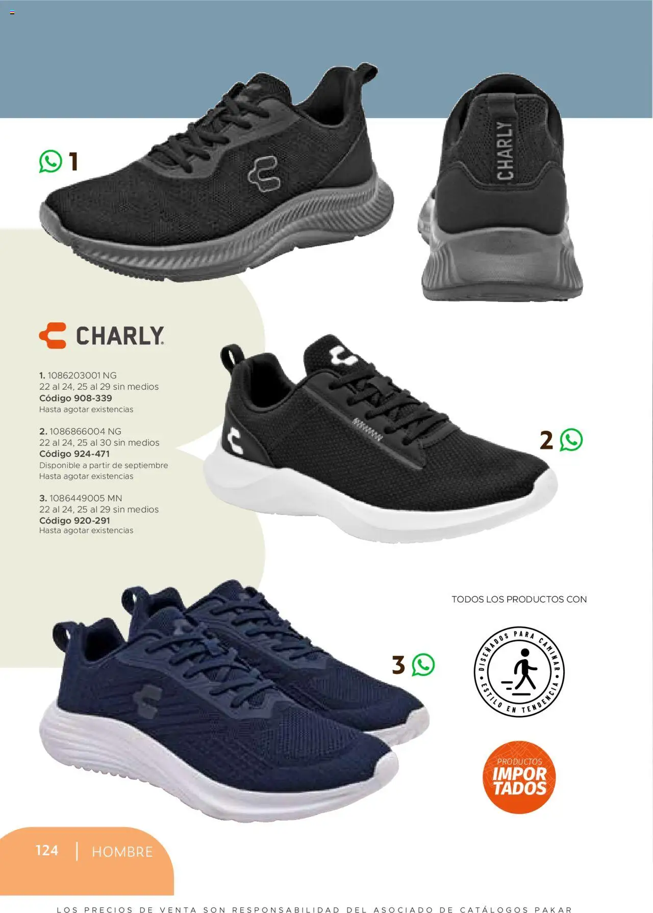 Nuevas ofertas de SC Pakar válidas en toda la República Mexicana desde el 24.07.2025. ¡Encuentra las mejores ofertas en SC Pakar - Catálogo Hombre otoño / invierno! | Página: 124