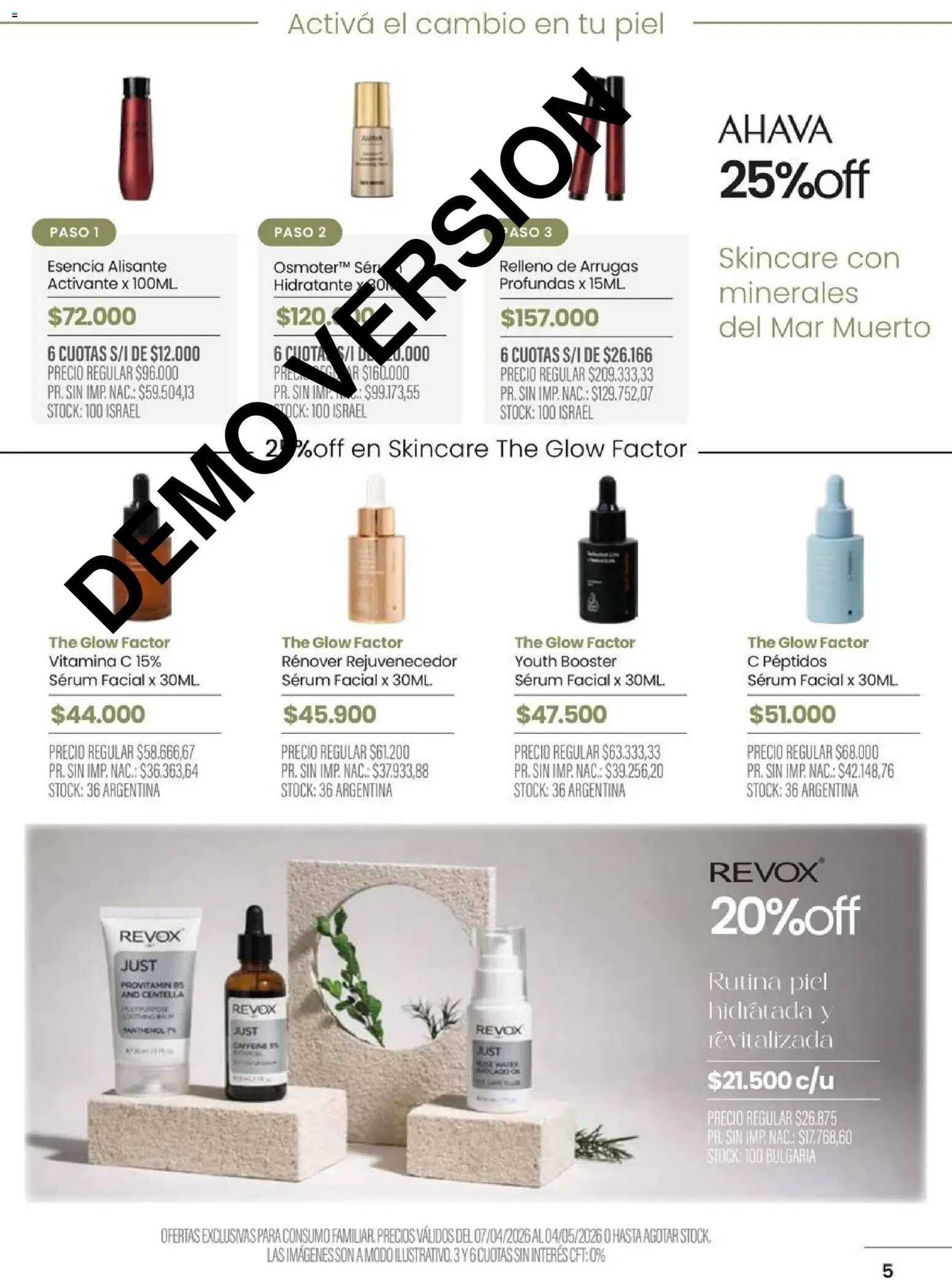 Pigmento catálogo │ válido desde el 07.04.2026 | Página: 5 | Productos: Serum