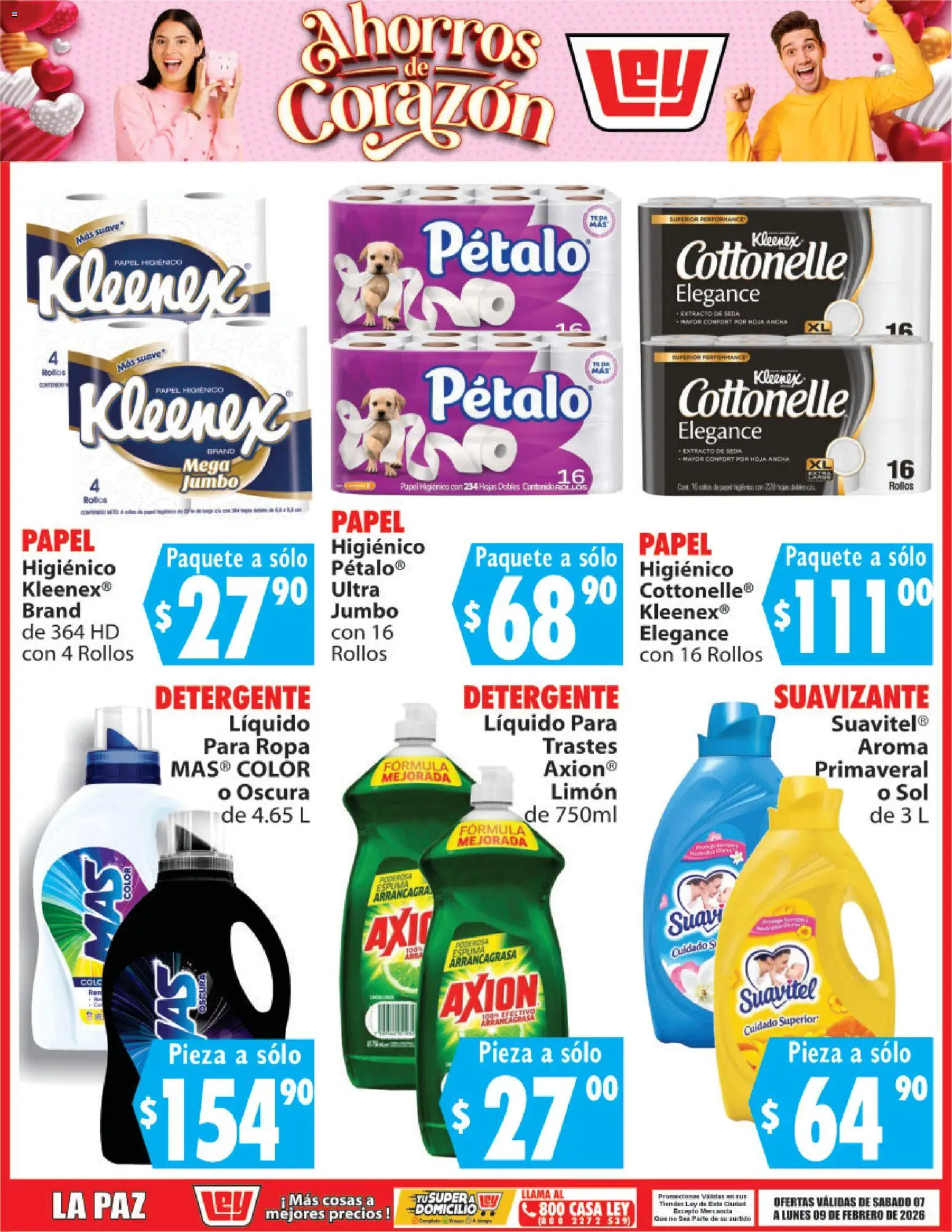 Nuevas ofertas de Casa Ley válidas en toda la República Mexicana desde el 07.02.2026. ¡Encuentra las mejores ofertas en Casa Ley folleto Ahorros de Corazón! | Página: 5