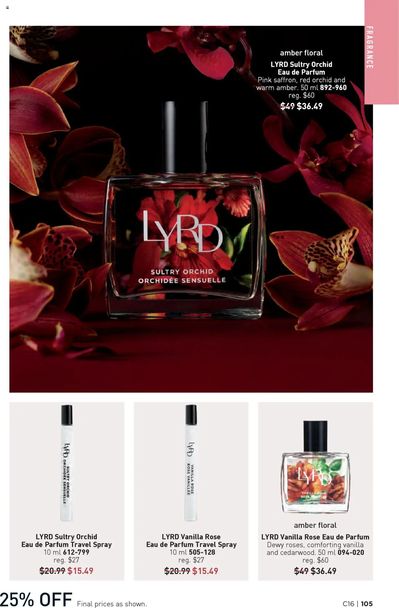Avon flyer valid from 31.07.2025 | Page: 105 | Products: Perfume, Fragrance