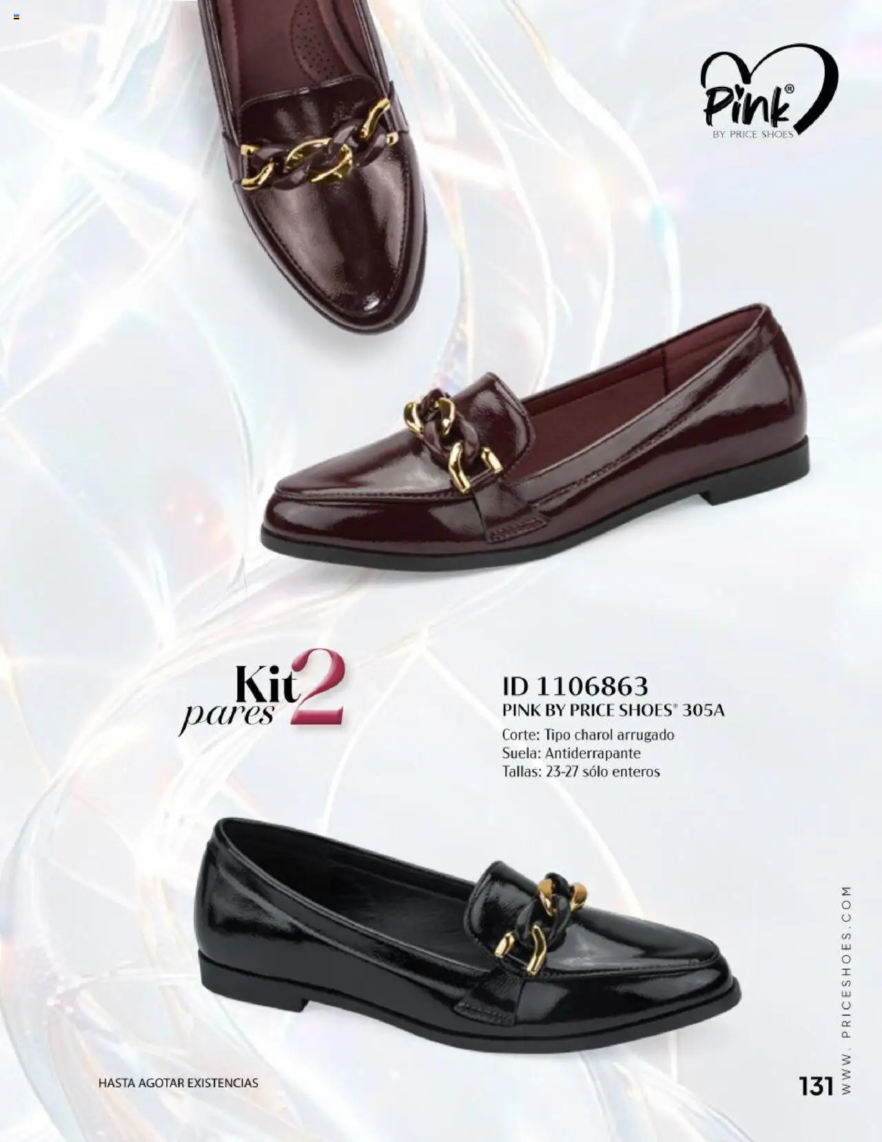 Nuevas ofertas de Price Shoes válidas en toda la República Mexicana desde el 25.09.2025. ¡Encuentra las mejores ofertas en Price Shoes - Catálogo Vestir Casual! | Página: 131