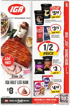 Preview of IGA Catalogue WA - valid from 05.11.2025