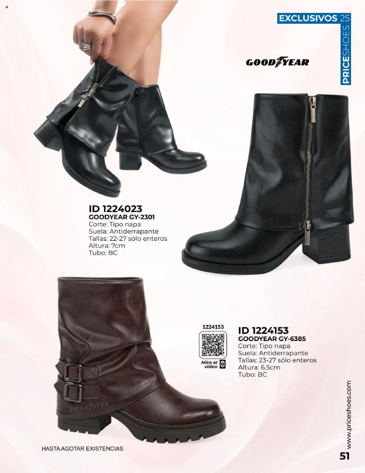 Nuevas ofertas de Price Shoes válidas en toda la República Mexicana desde el 19.10.2025. ¡Encuentra las mejores ofertas en Price Shoes catálogo Exclusivos 2025! | Página: 51