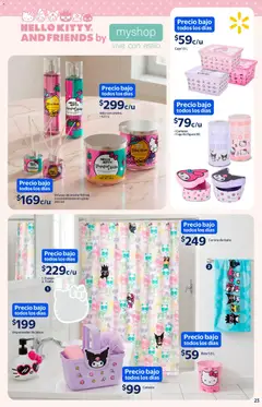 Vista previa de Walmart folleto Sol, arena y bronceador a precios bajos, nuevo folleto de la tienda, válido en México a partir del 05.03.2026 | Página: 23
