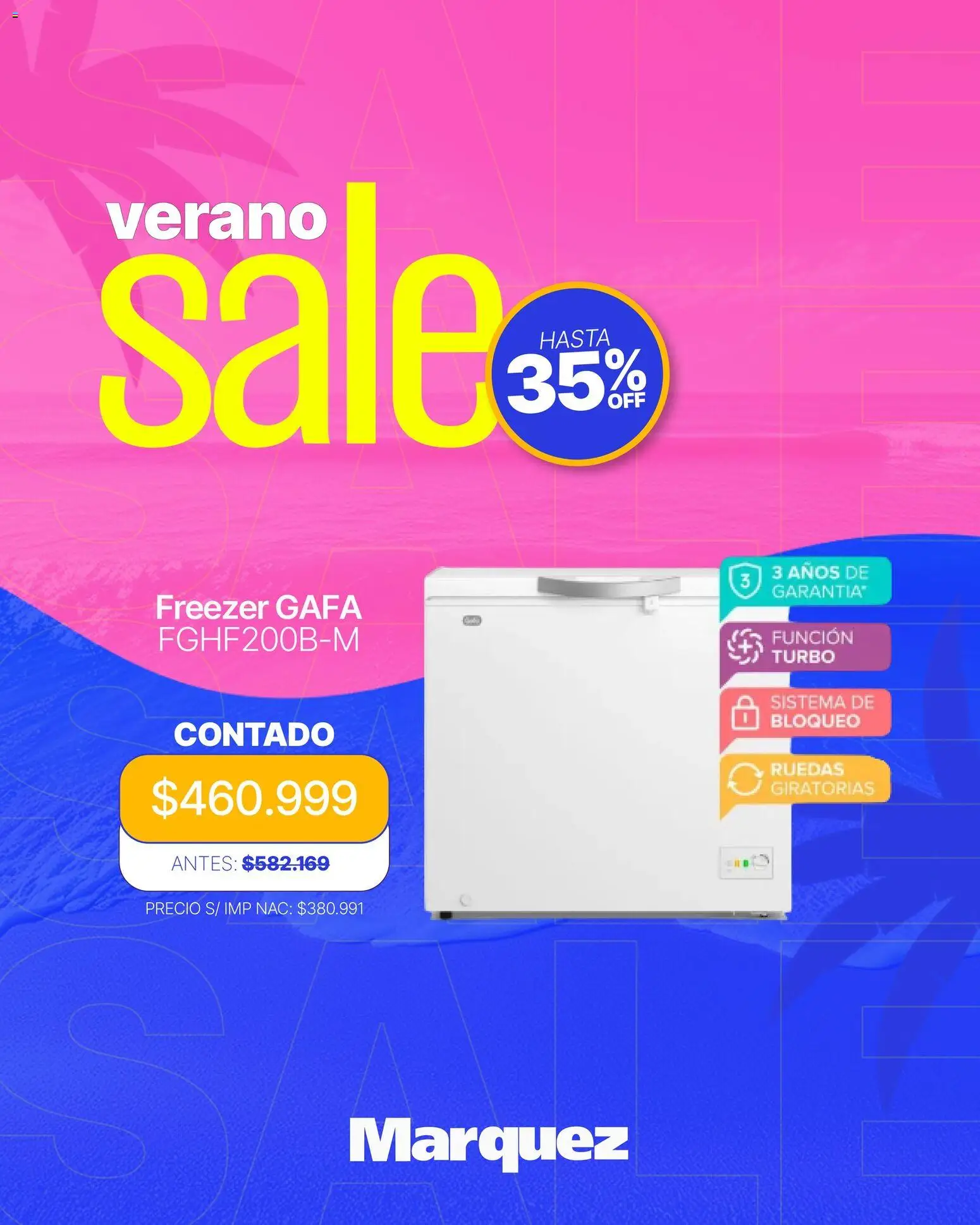 Grupo Marquez catálogo │ válido desde el 05.03.2026 | Página: 3 | Productos: Freezer