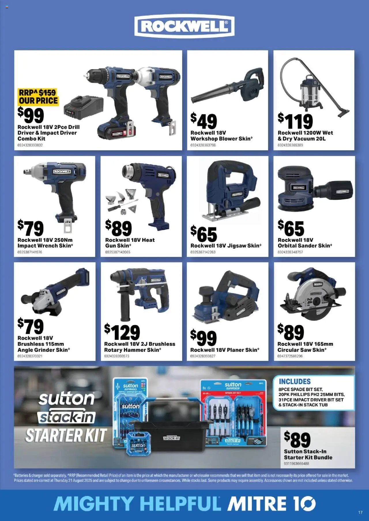Mitre 10 catalogue - valid from 01.10.2025 | Page: 17