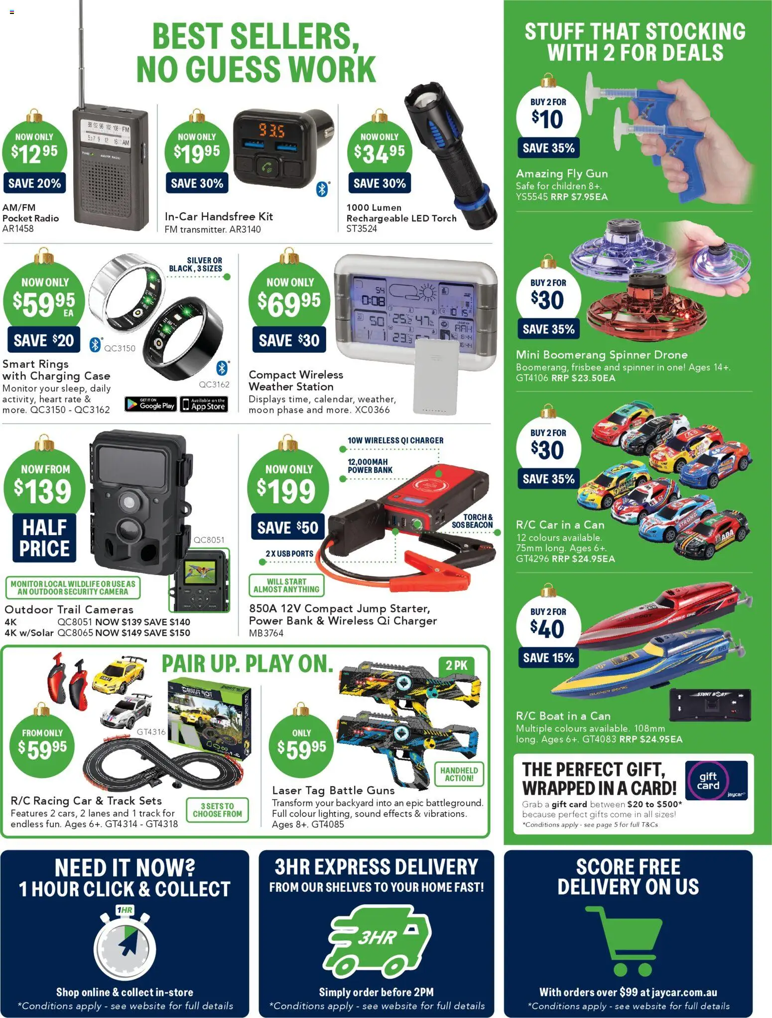 Jaycar catalogue - valid from 04.12.2025 | Page: 8 | Products: Monitor, Weather station, Usb, Torch