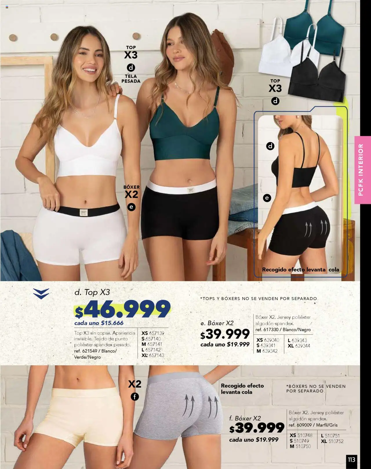 Pacifika revista - valida desde el 16.06.2025 | Página: 129 | Productos: Algodón, Boxers, Top