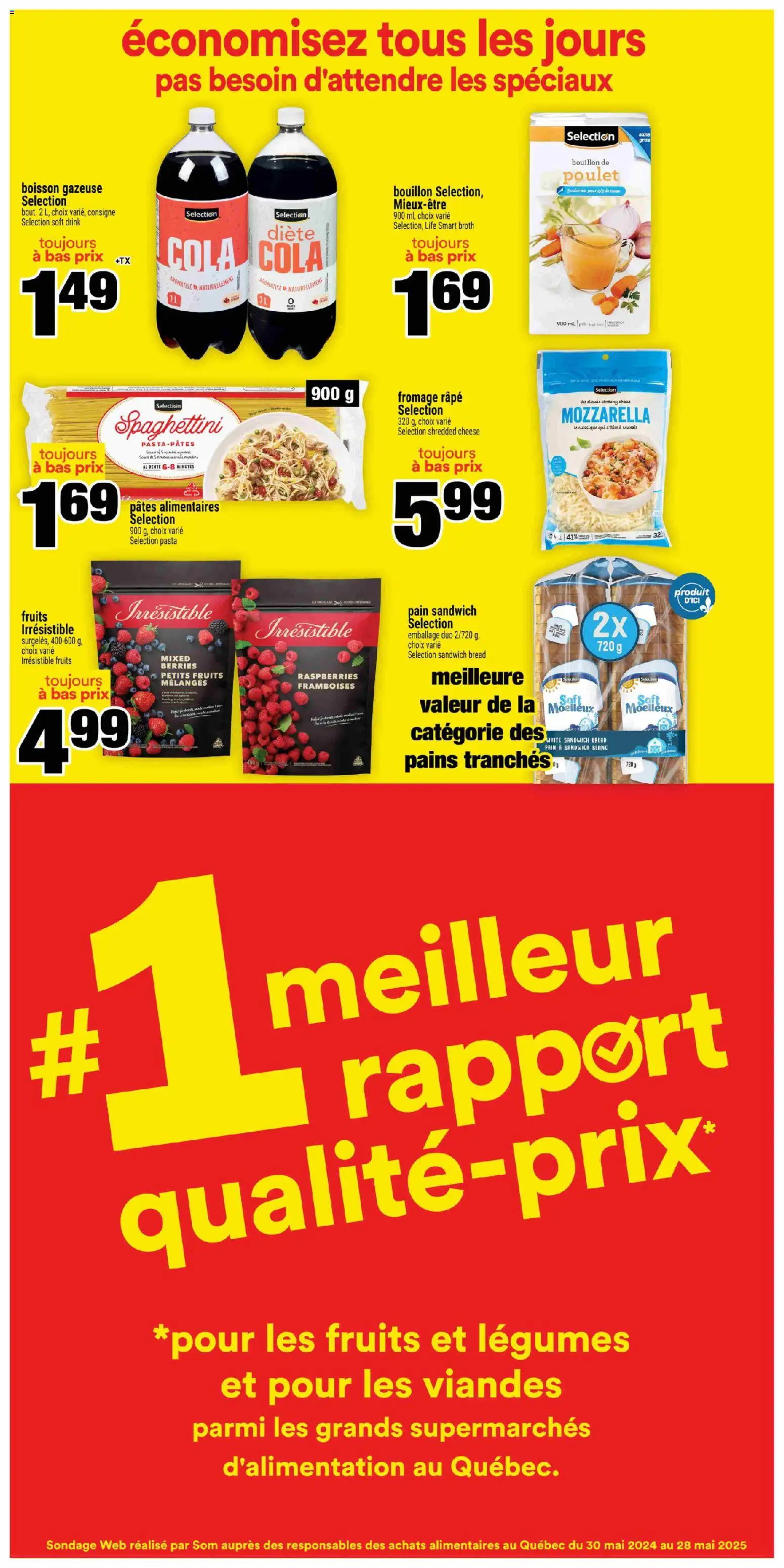 Super C flyer valid from 05.02.2026 | Page: 4 | Products: Pasta, Cheese, Bread