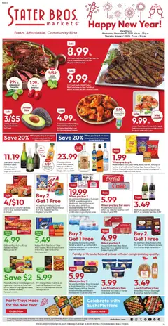 Preview of Stater Bros weekly ads valid from 26.12.2025