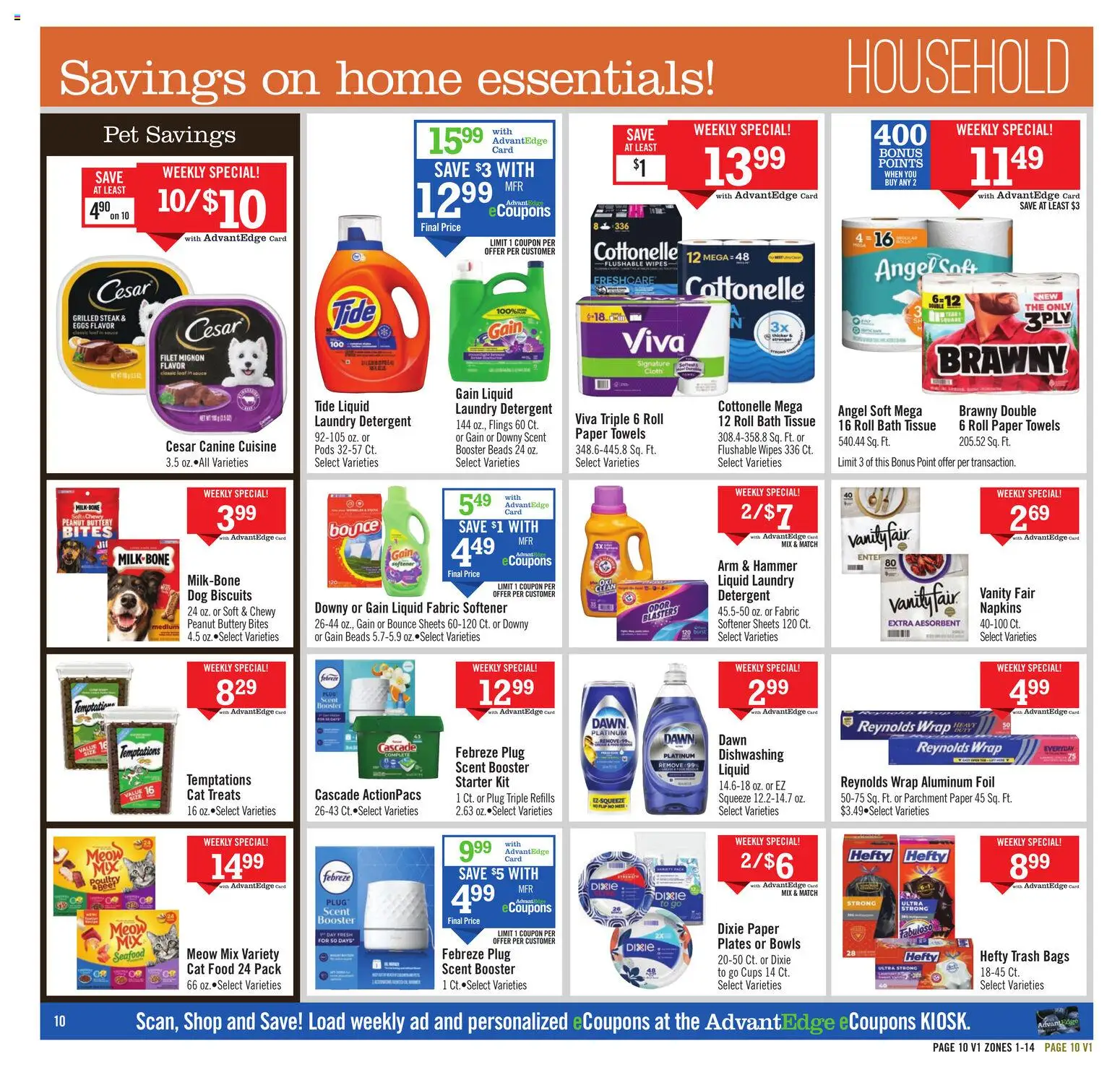 Price Chopper Weekly Ad - valid from 16.11.2025 | Page: 10 | Products: Bath, Starter, Seafood, Poultry