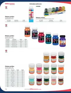 Vista previa de Office Depot catálogo 2025, nuevo folleto de la tienda, válido en México a partir del 09.01.2025 | Página: 116 | Productos: Crema, Mate, Pintura