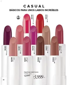 Vista previa Violetta catálogo válido desde el 30.10.2025 | Página: 60 | Productos: Lápiz labial